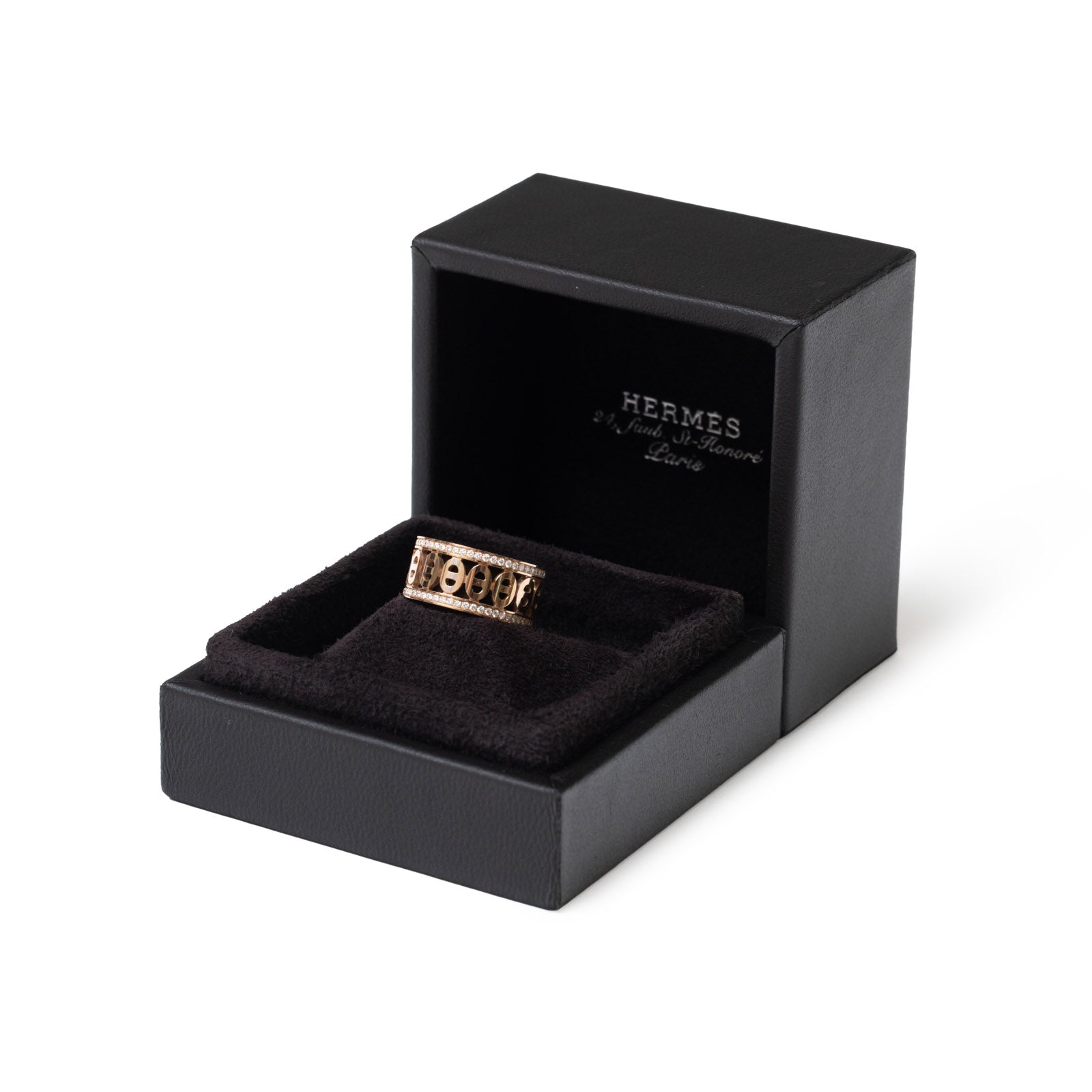 Hermès Chaine d’ancre Divine Ring Small Model 52