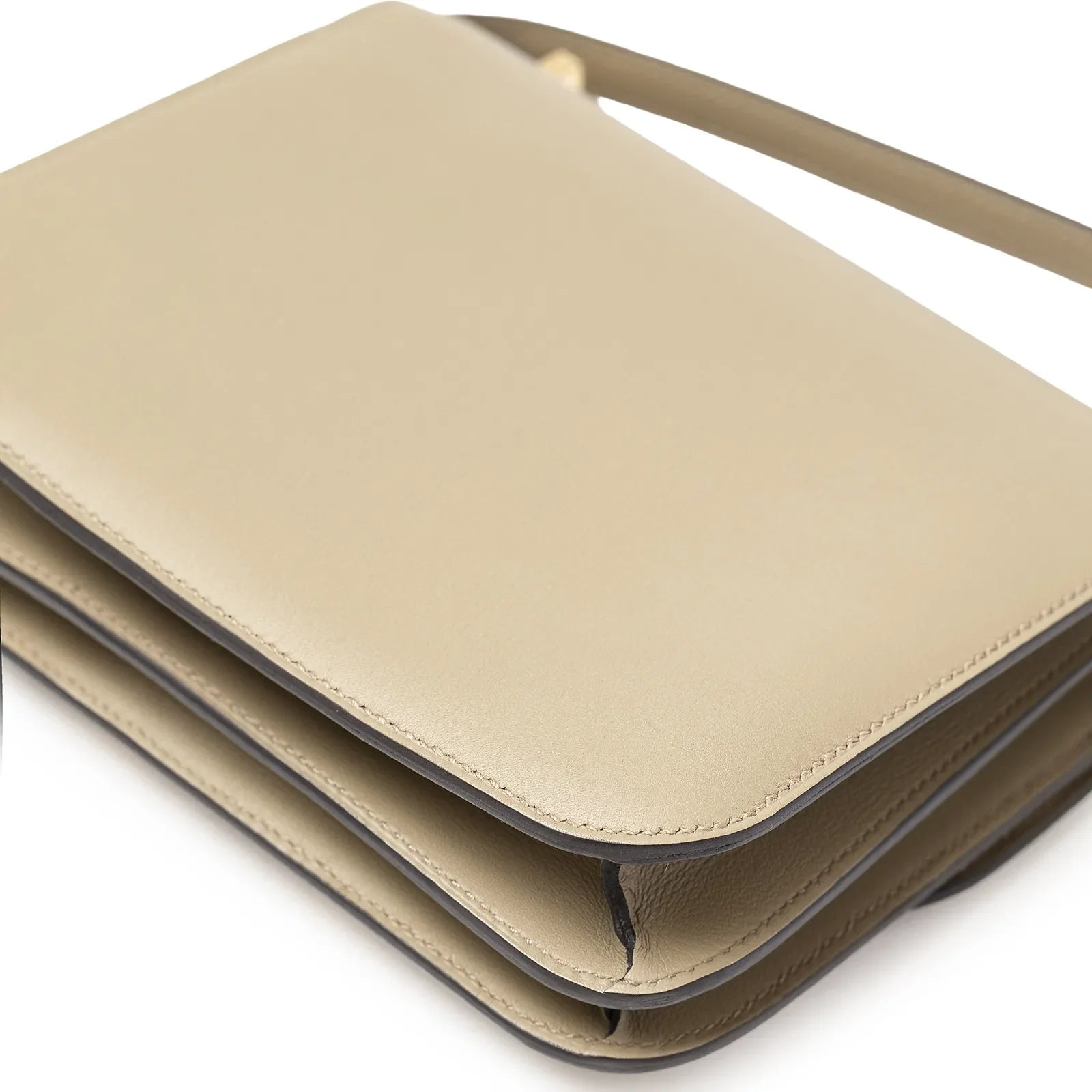 Hermès Mini Constance 18 Beige Marfa Swift Gold Hardware