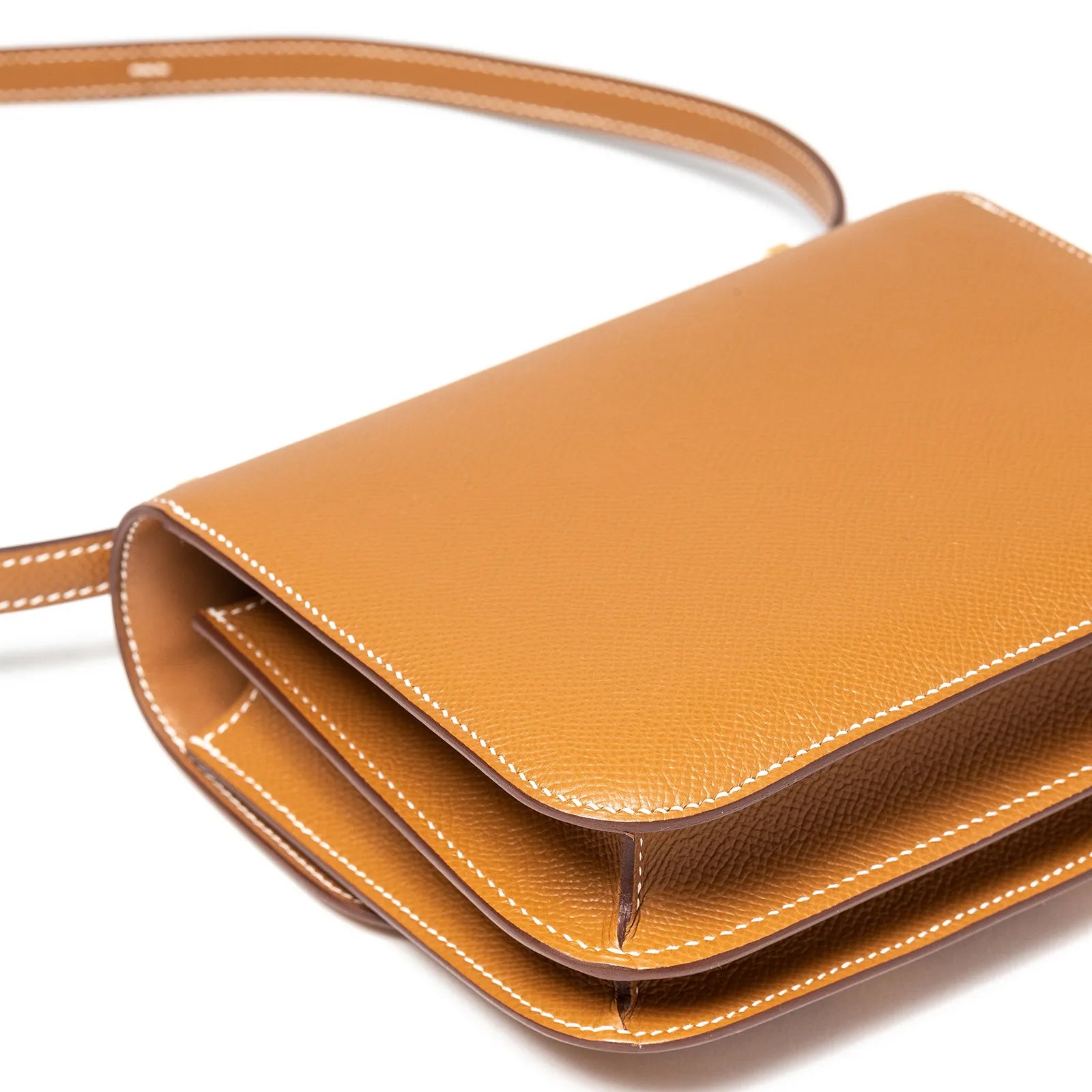 Hermès Mini Constance 18 Gold Epsom Gold Hardware