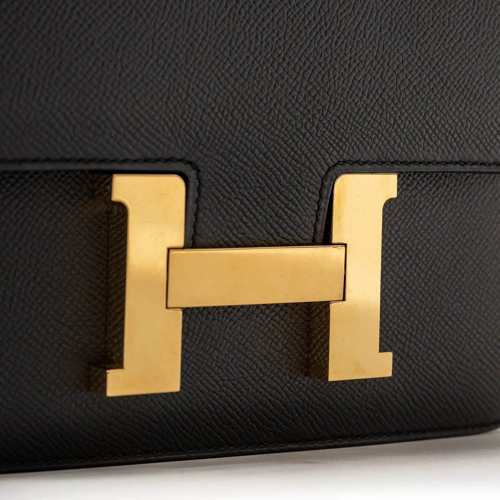 Hermès Constance 24 Black Epsom Gold Hardware