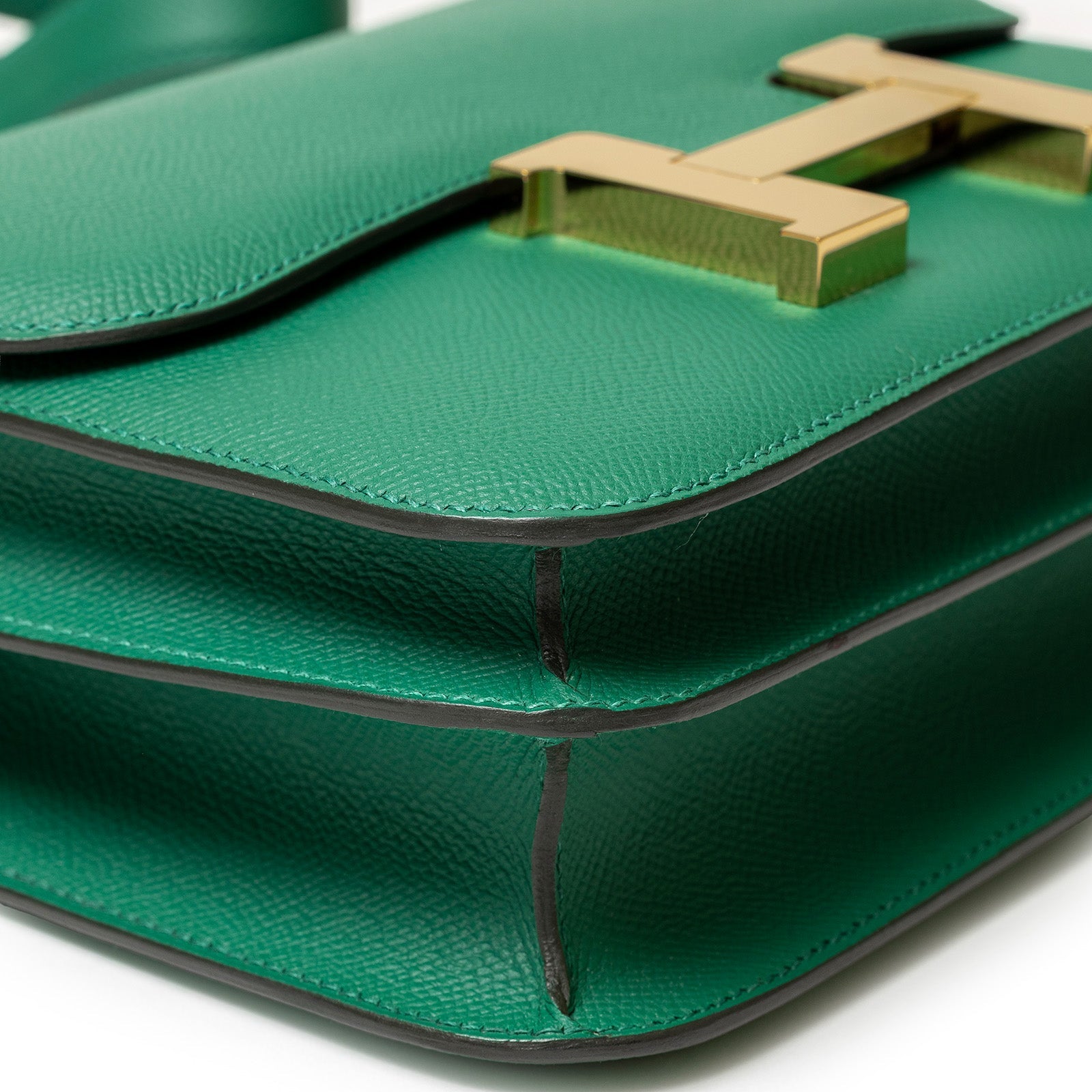 Hermès Constance 24 Vert Vertigo Epsom Gold Hardware