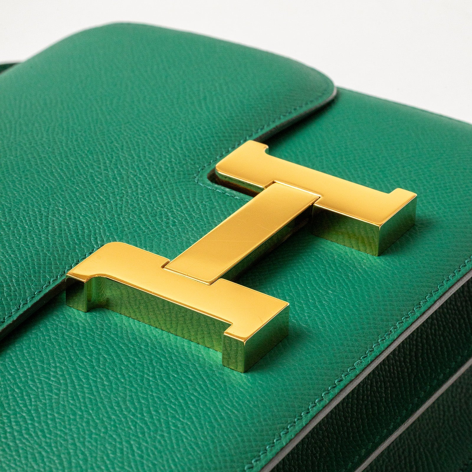 Hermès Constance 24 Vert Vertigo Epsom Gold Hardware