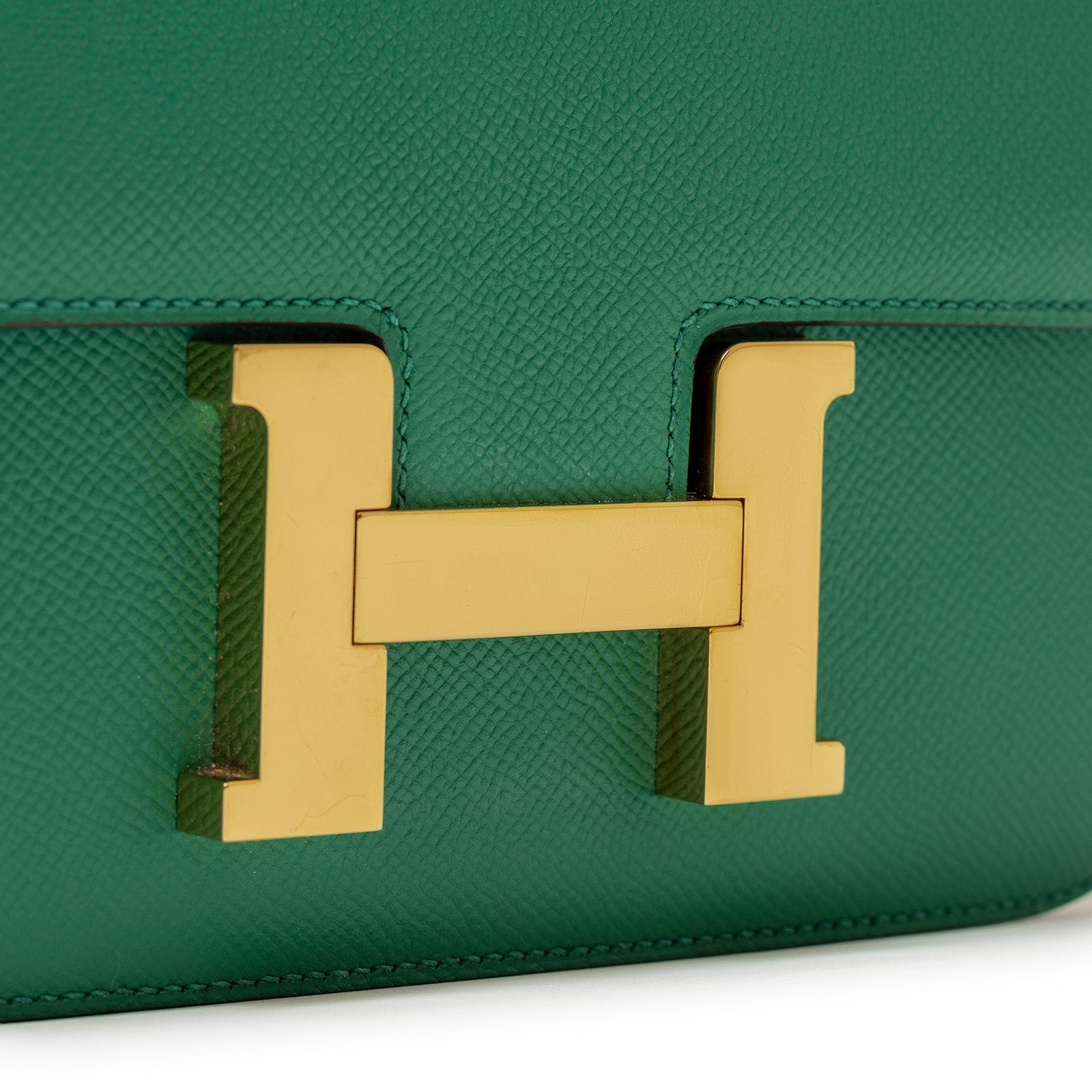 Hermès Constance 24 Vert Vertigo Epsom Gold Hardware