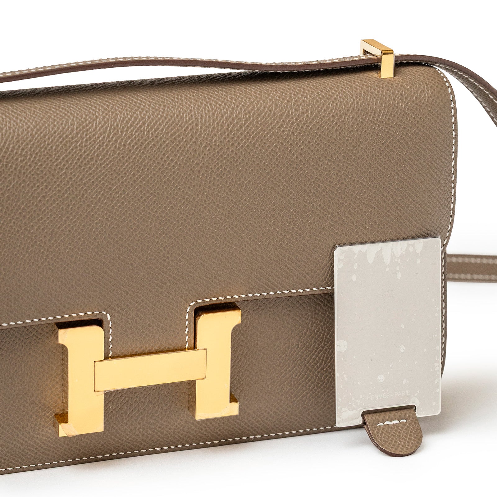 Hermès Constance Elan Etoupe Epsom Gold Hardware