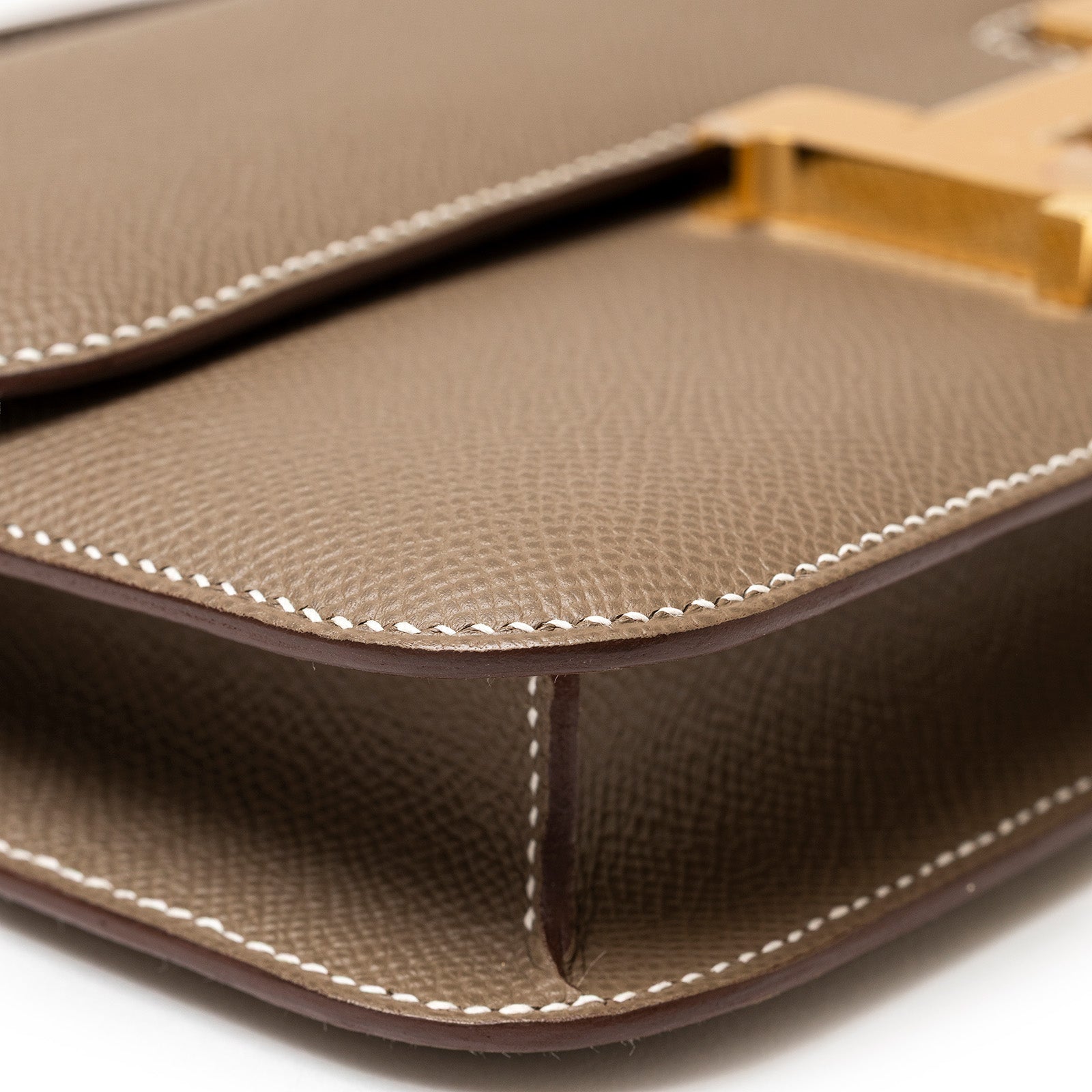 Hermès Constance Elan Etoupe Epsom Gold Hardware