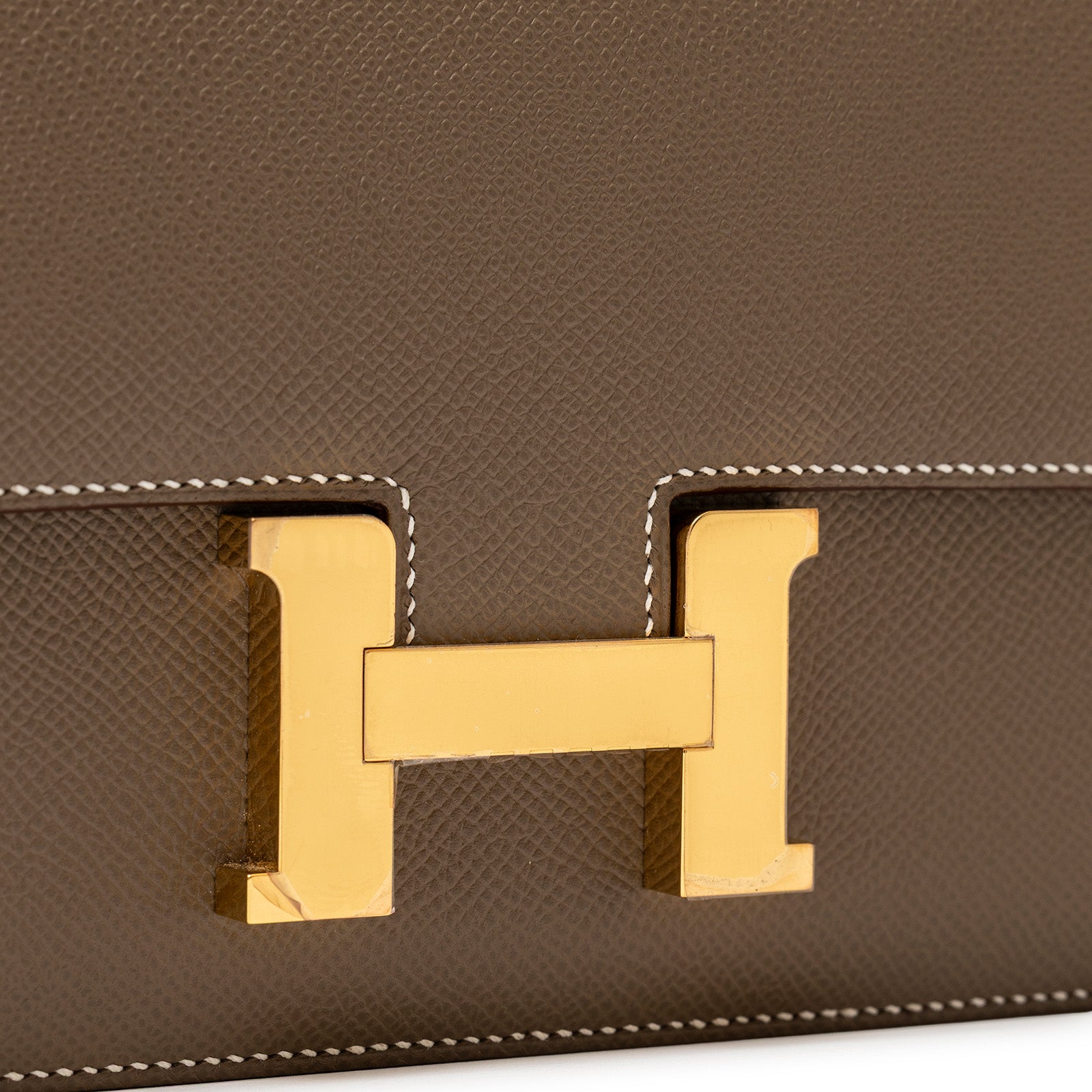 Hermès Constance Elan Etoupe Epsom Gold Hardware