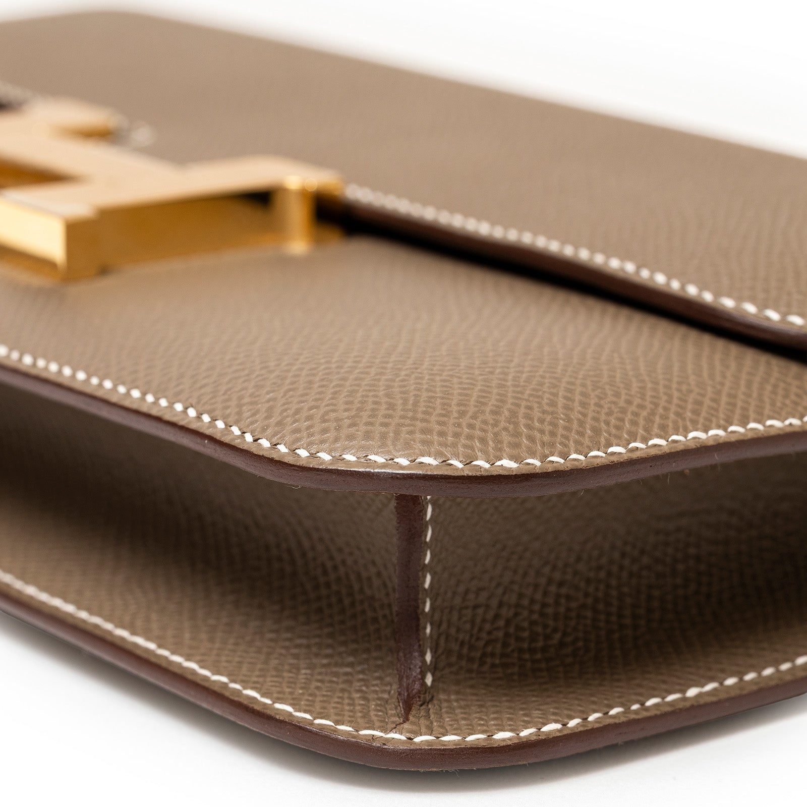 Hermès Constance Elan Etoupe Epsom Gold Hardware