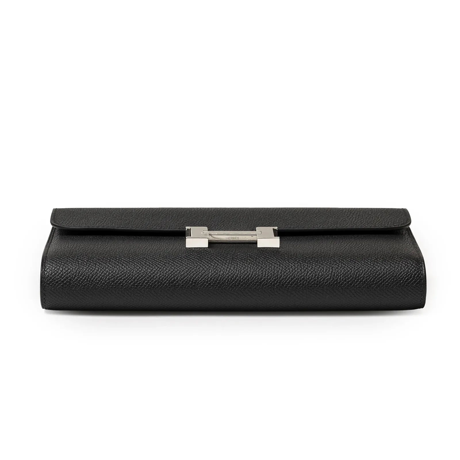 Hermès Constance Wallet To Go Black Epsom Palladium Hardware
