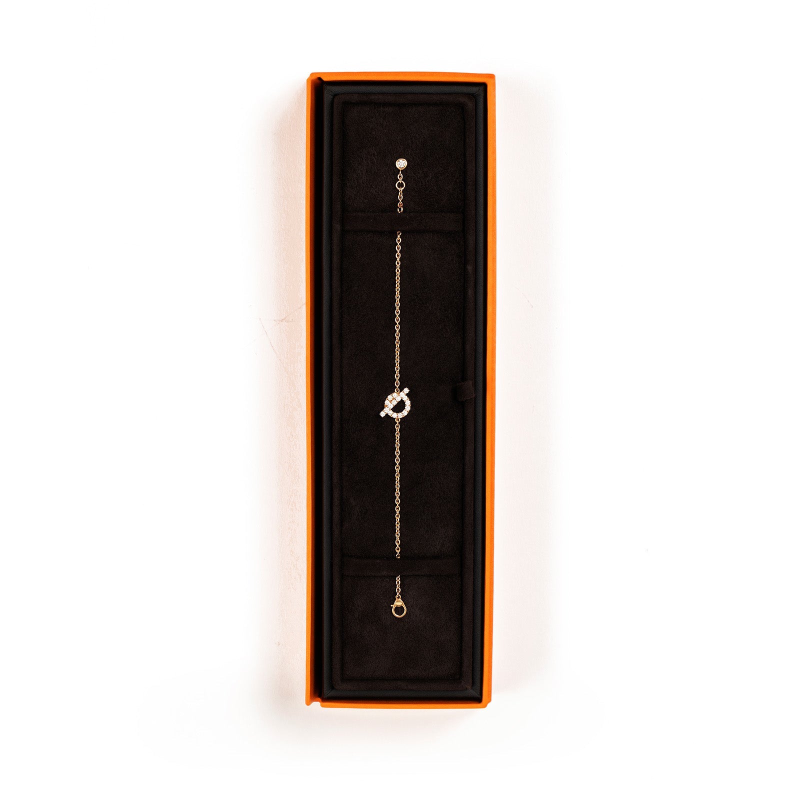 Hermès Finesse Bracelet Rose Gold ST AU750