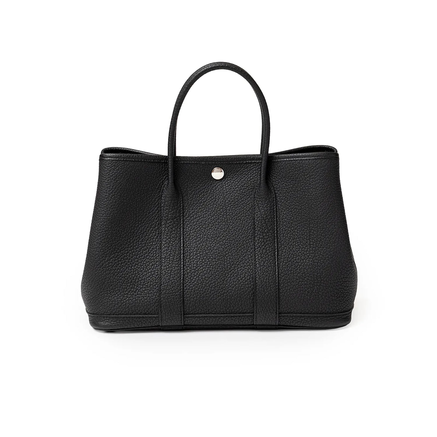Hermès Garden Party 30 Black Negonda Palladium Hardware
