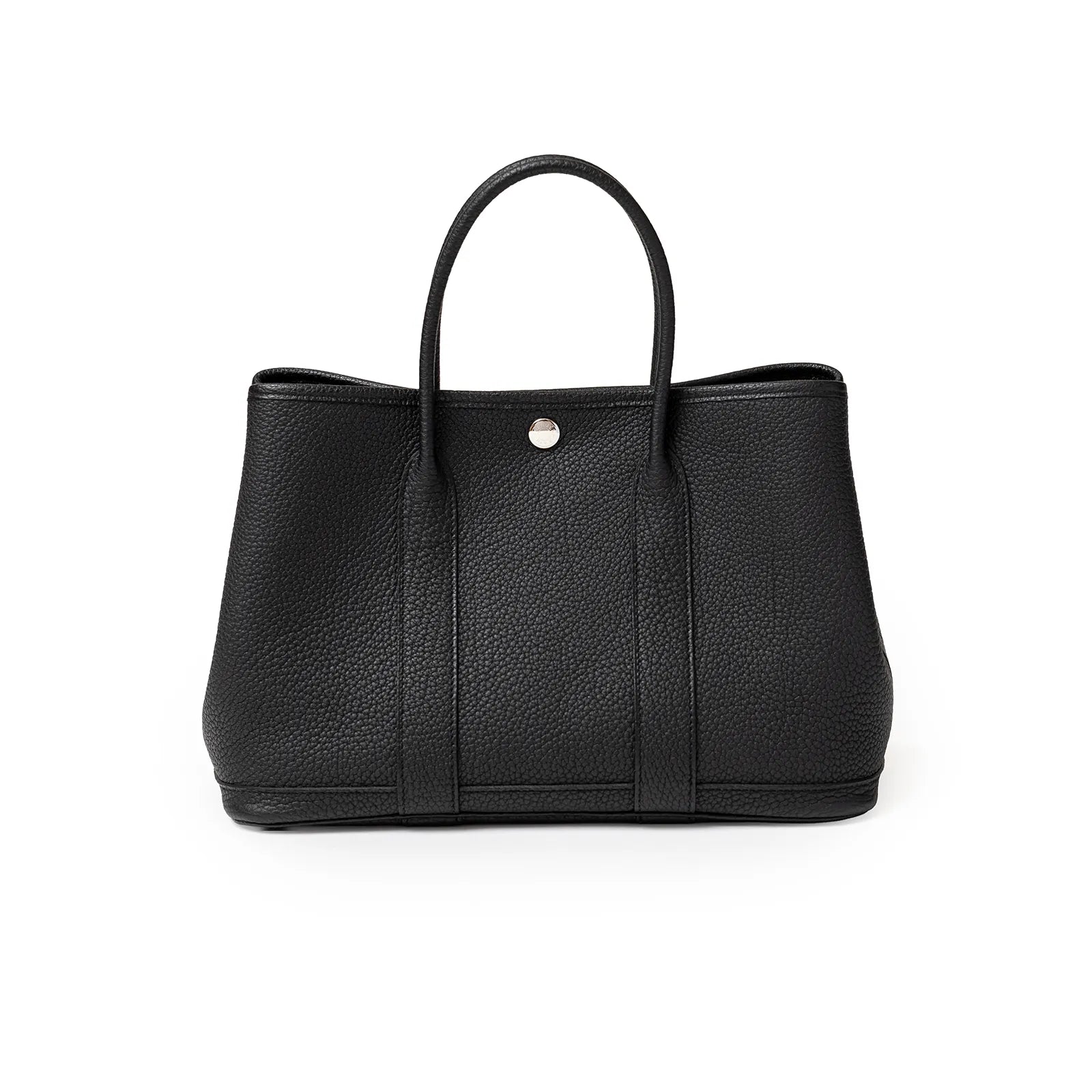 Hermès Garden Party 30 Black Negonda Palladium Hardware