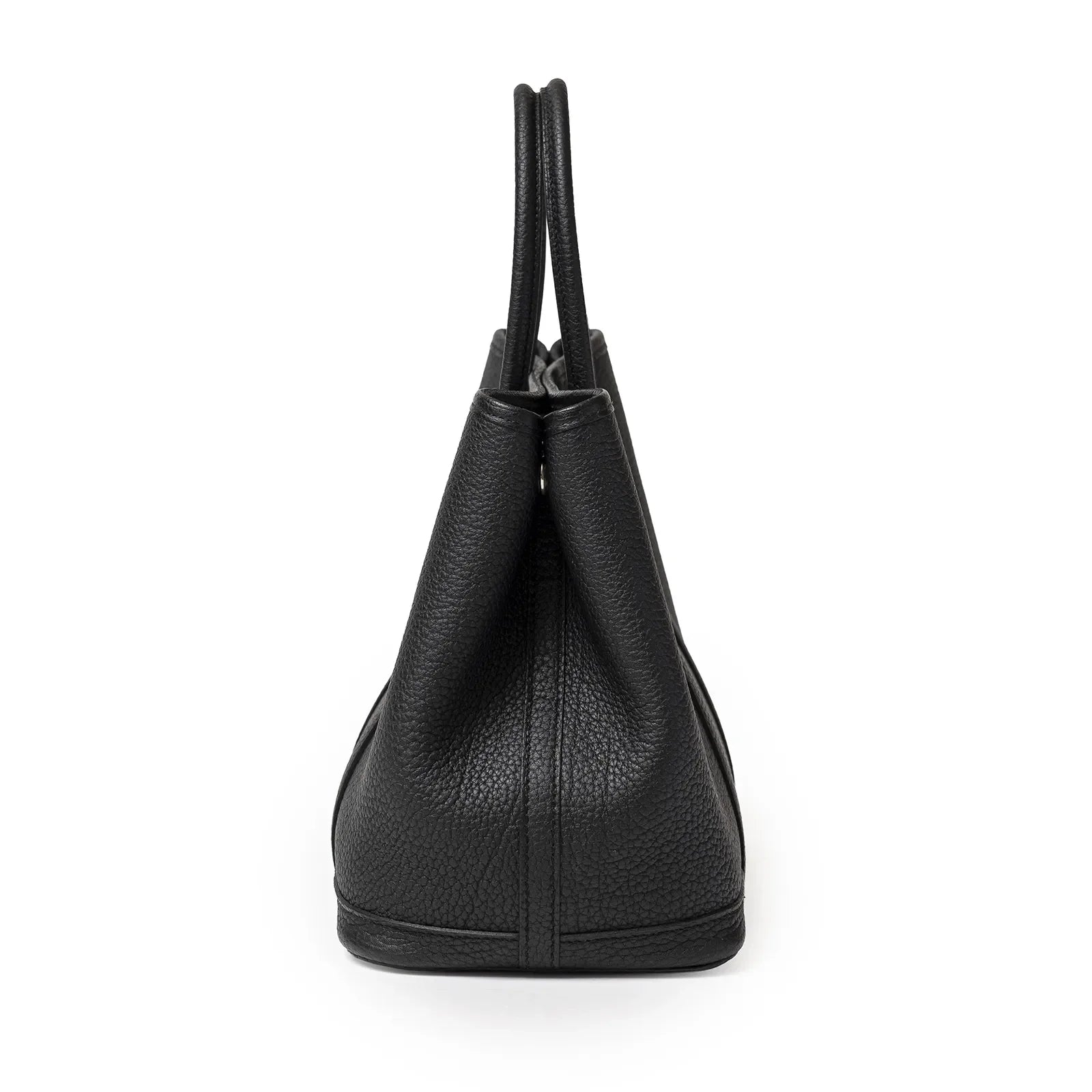Hermès Garden Party 30 Black Negonda Palladium Hardware