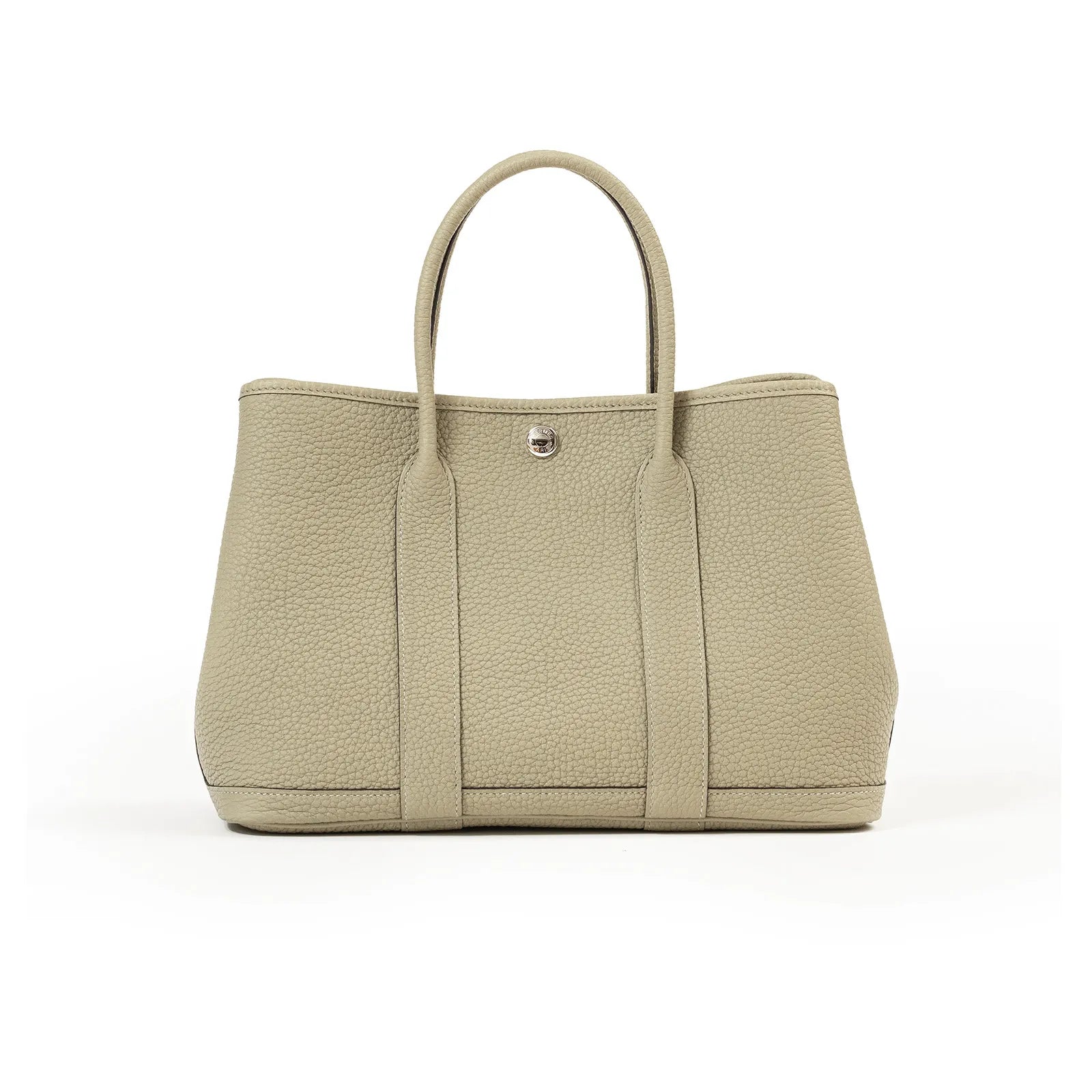 Hermès Garden Party 30 Sage Negonda Palladium Hardware