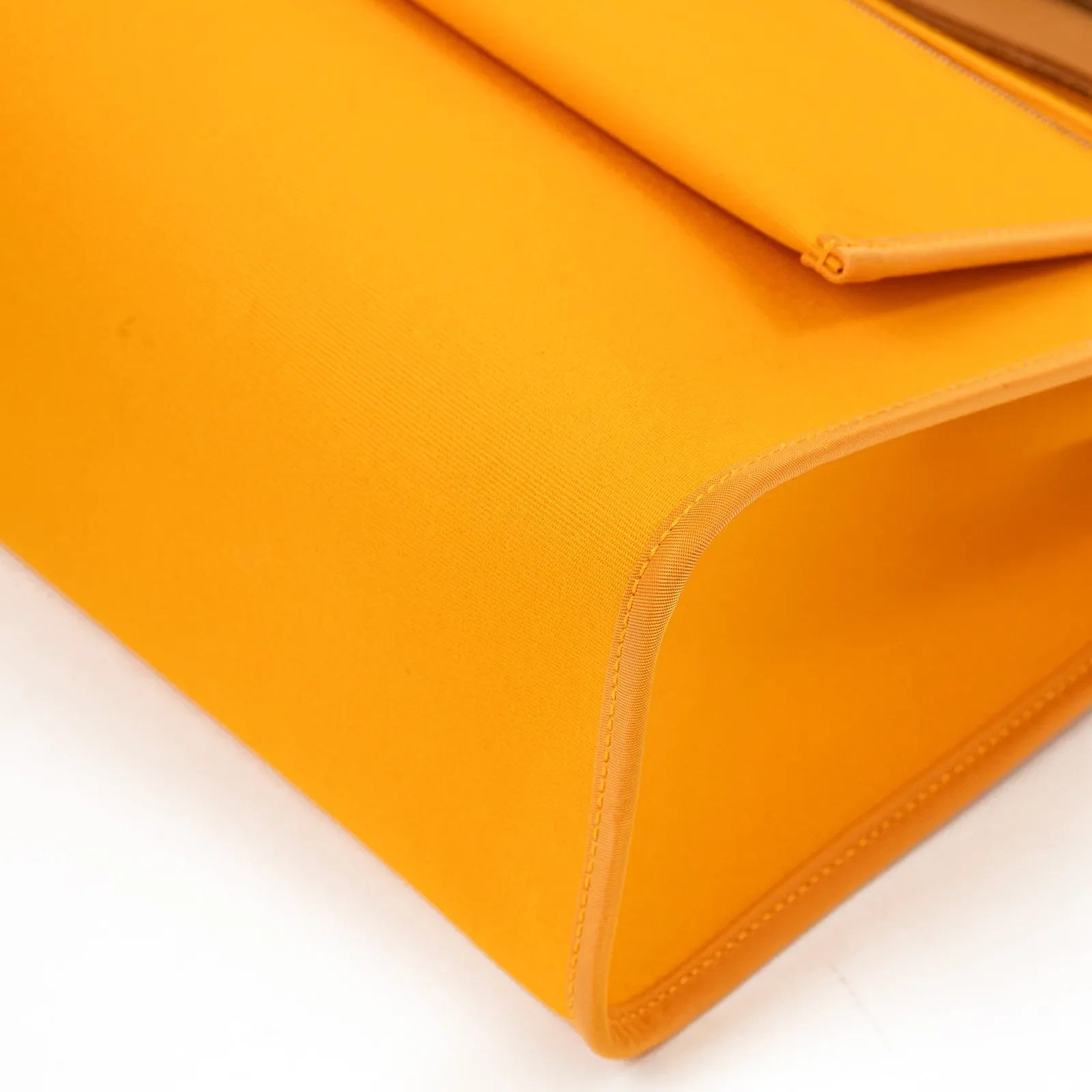 Hermès Herbag Zip 31 Jaune/Orange Natural Toile Palladium Hardware