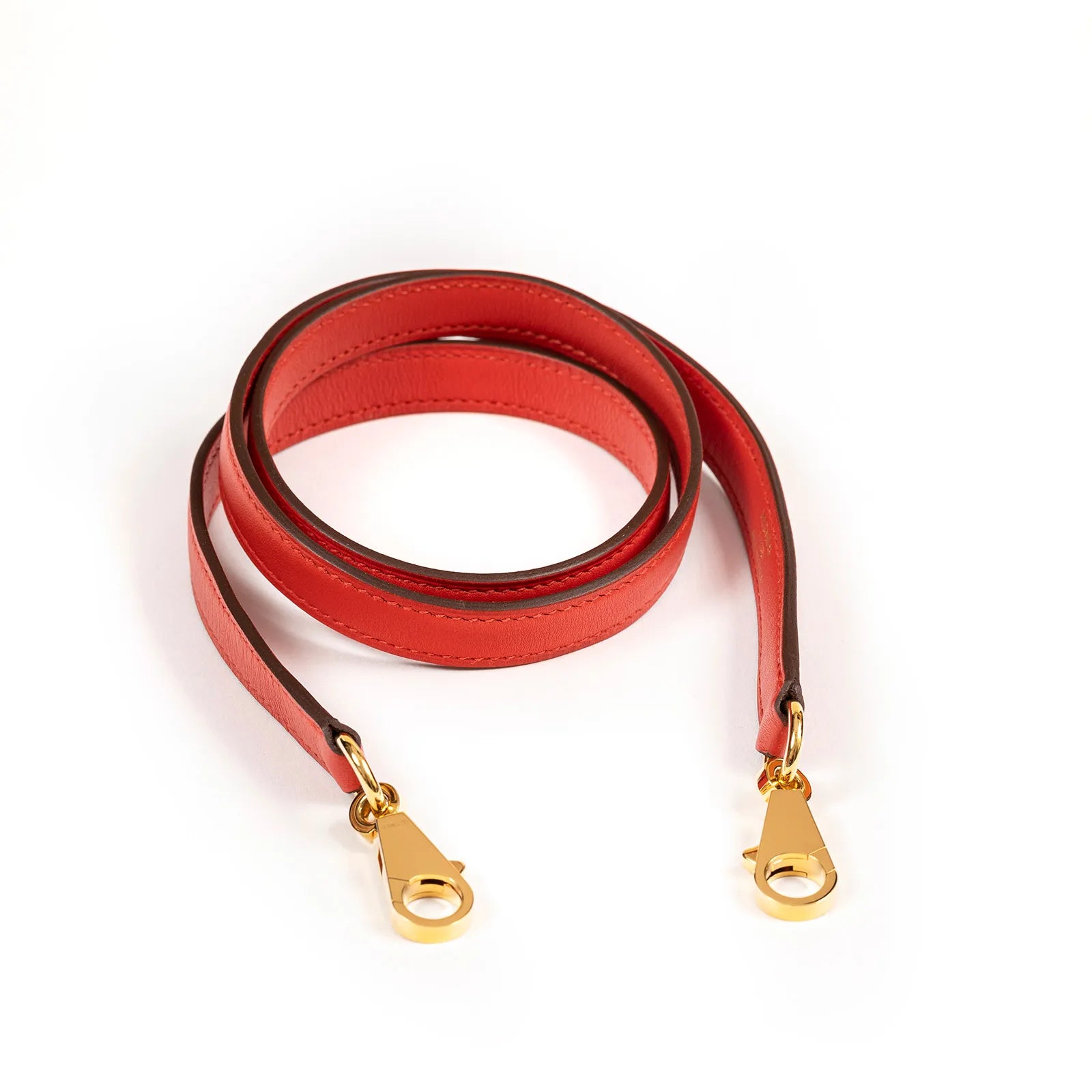 Hermès Kelly 25 Retourne Rouge Swift Gold Hardware