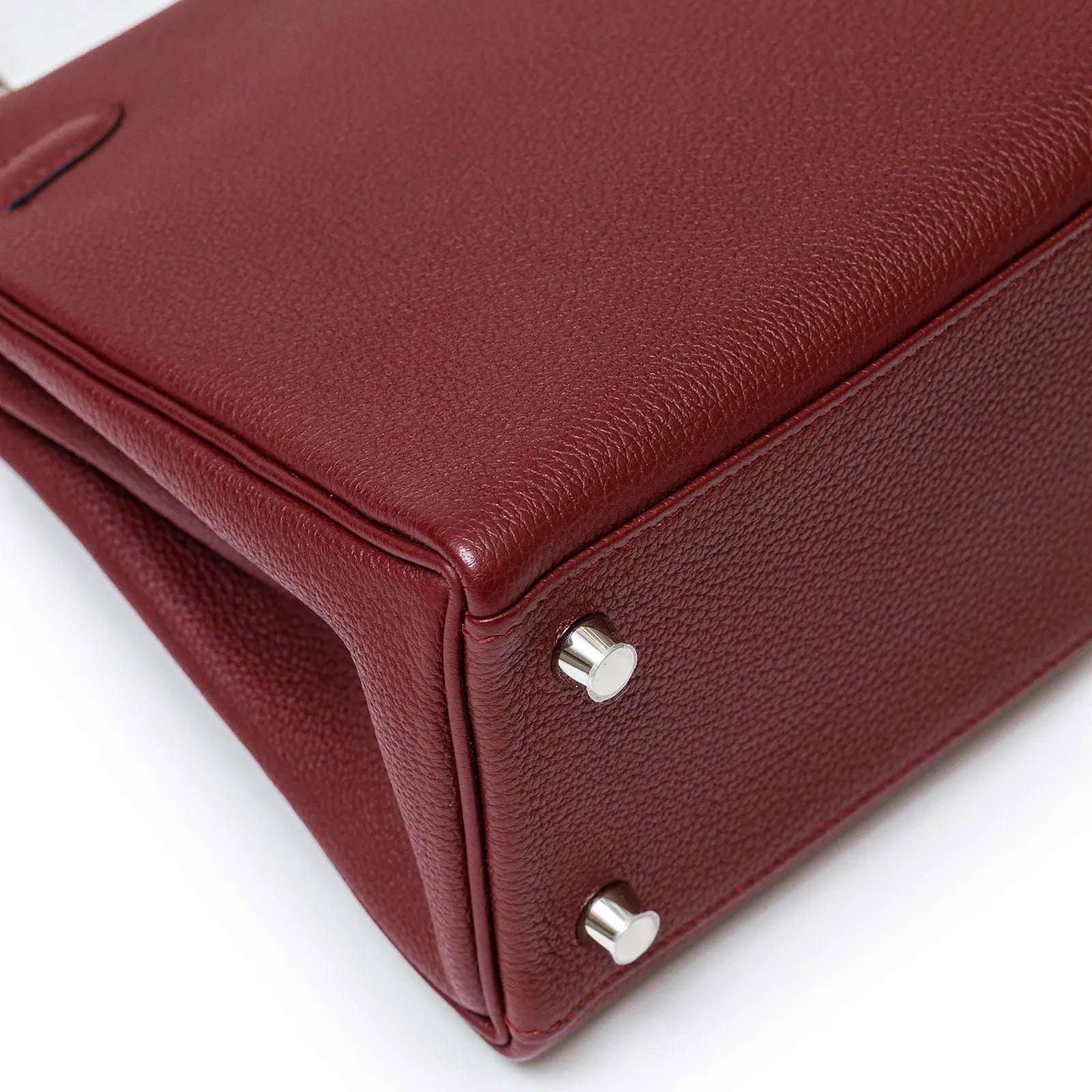 Hermès Kelly 25 Retourne Togo Rouge H Palladium Hardware