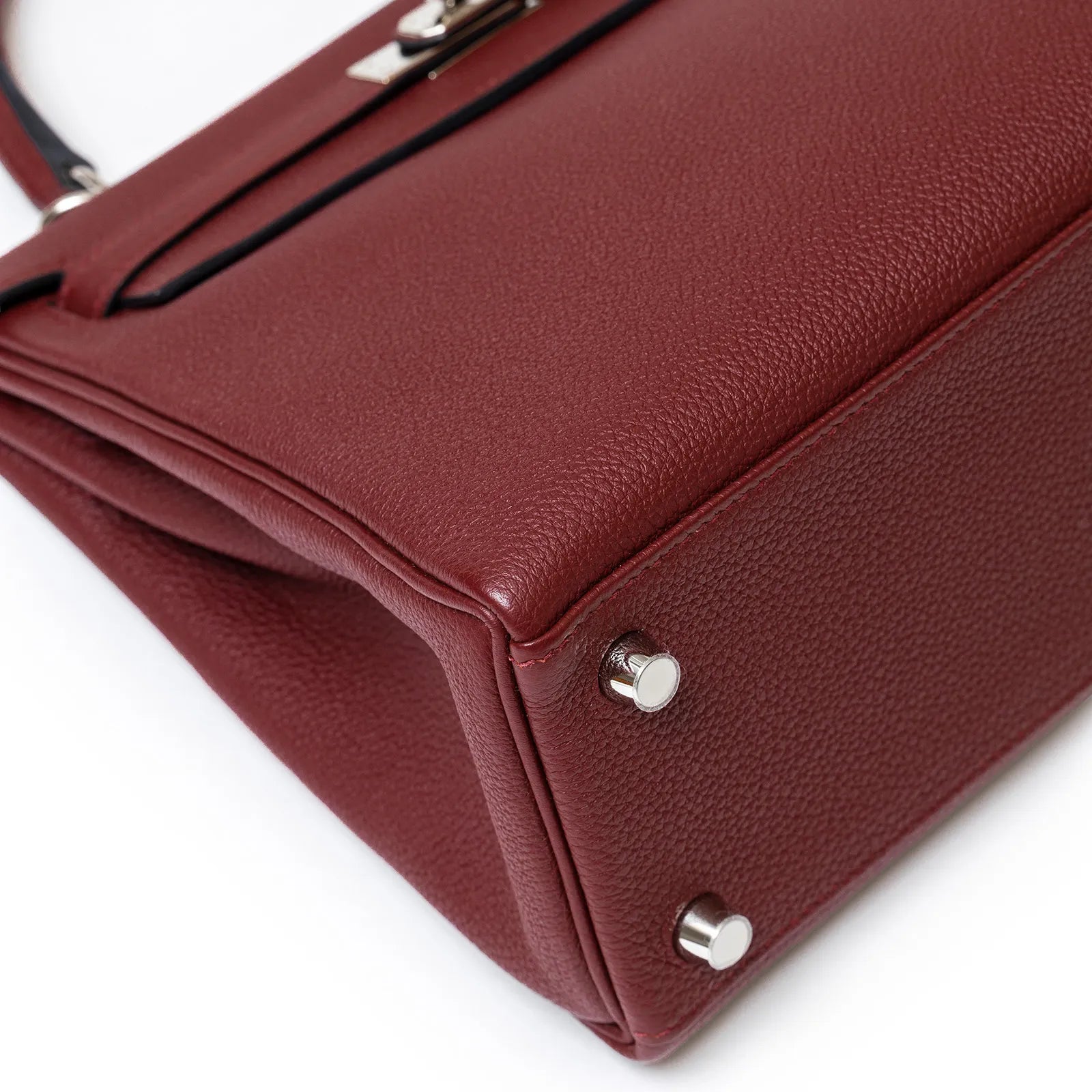 Hermès Kelly 25 Retourne Togo Rouge H Palladium Hardware