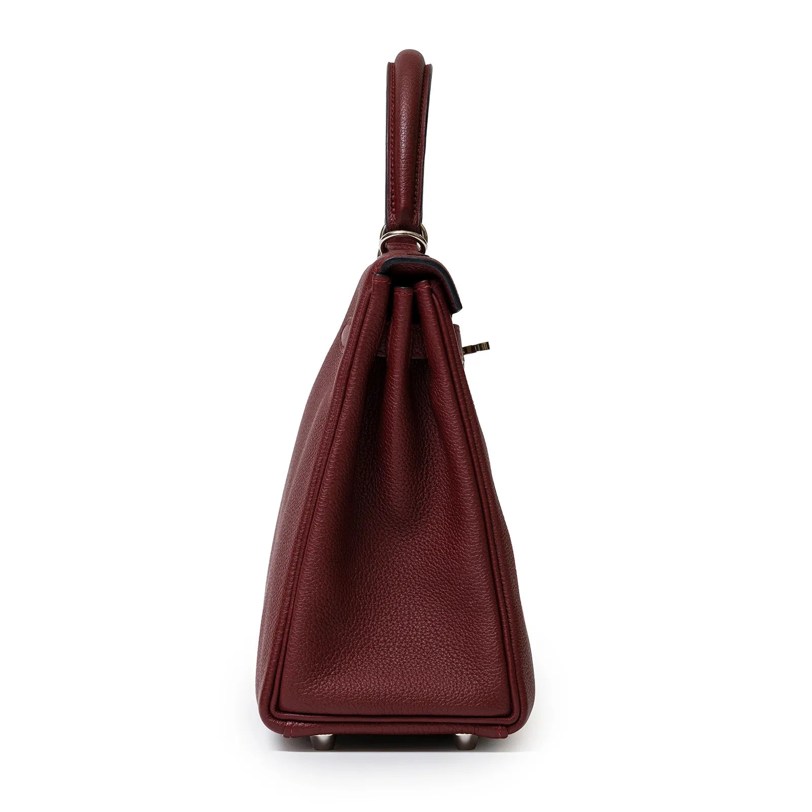 Hermès Kelly 25 Retourne Togo Rouge H Palladium Hardware