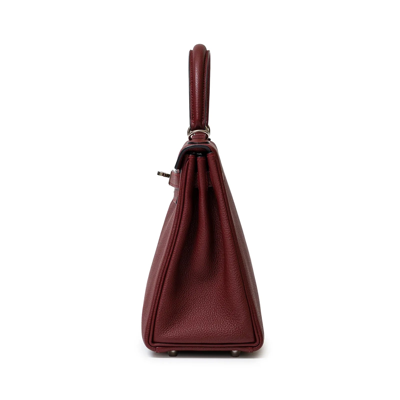 Hermès Kelly 25 Retourne Togo Rouge H Palladium Hardware
