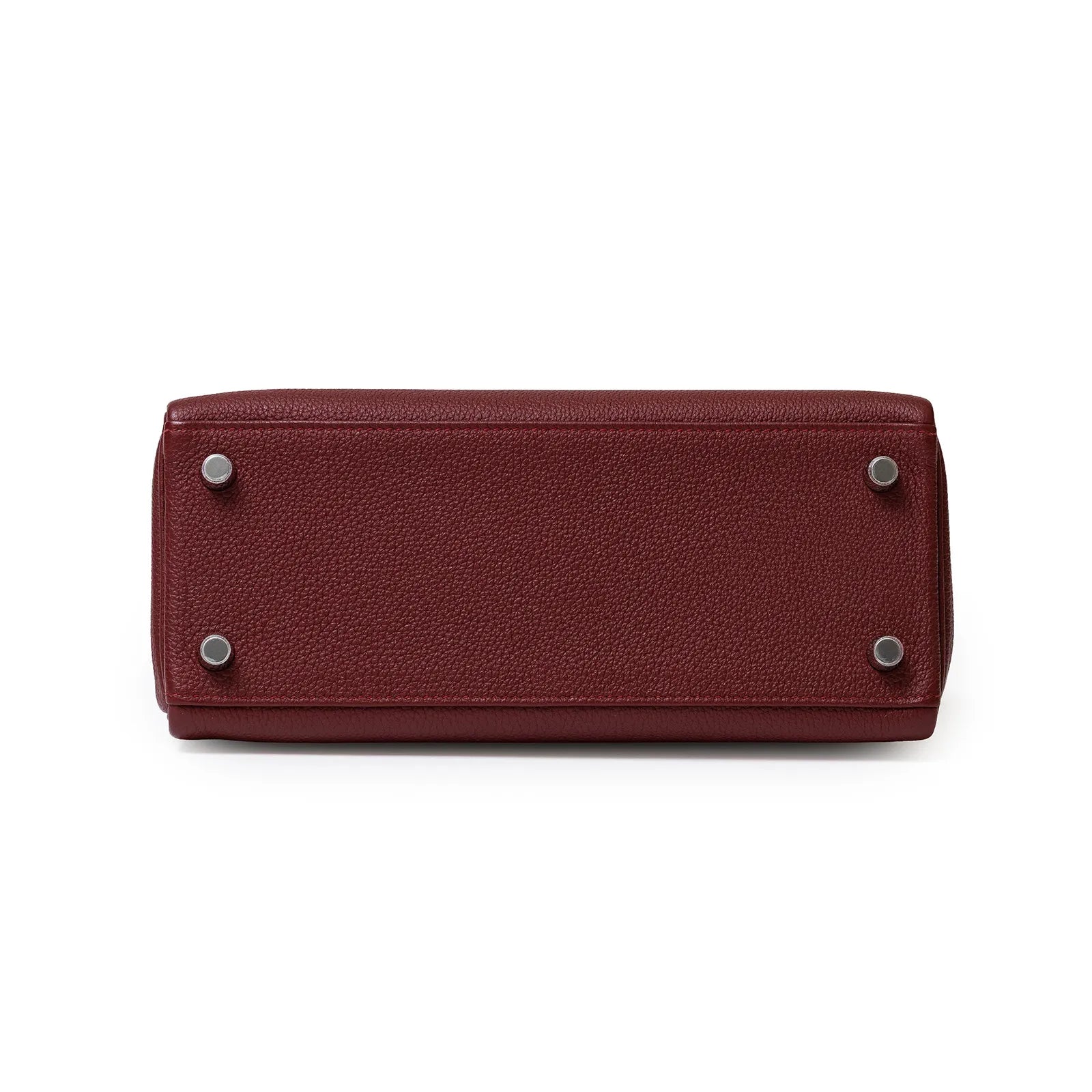Hermès Kelly 25 Retourne Togo Rouge H Palladium Hardware