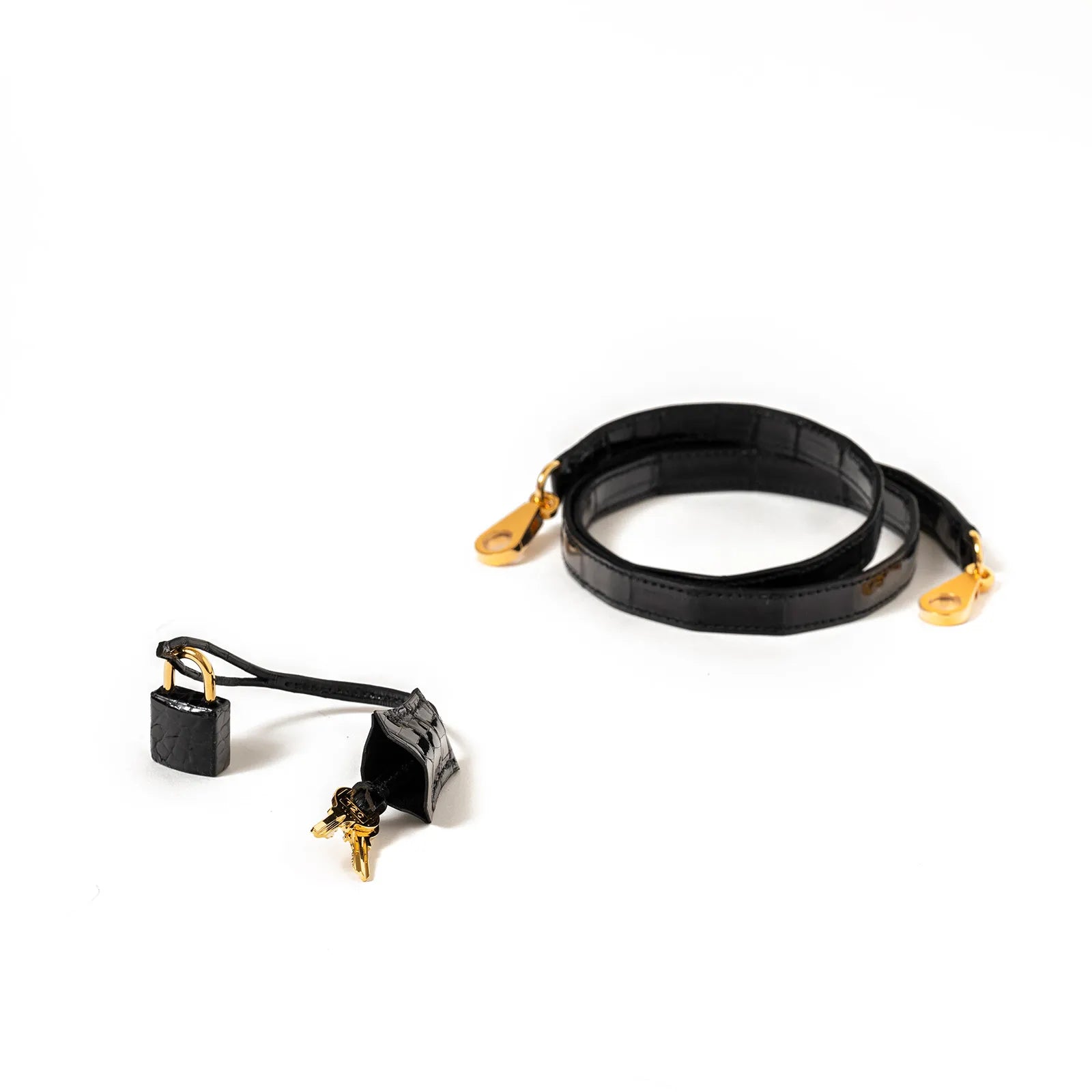 Hermès Kelly 25 Sellier Black Shiny Niloticus Crocodile Gold Hardware