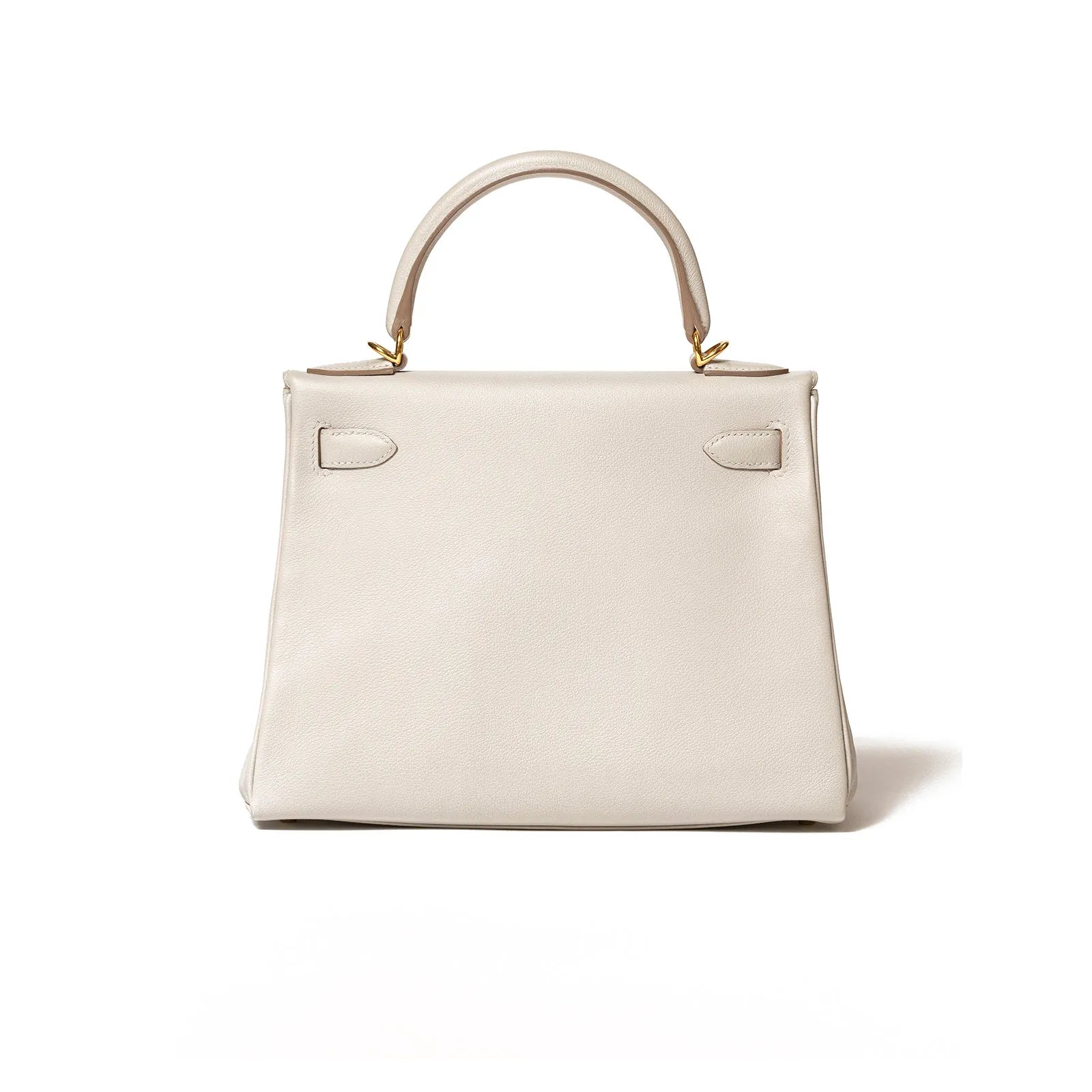 Hermès Kelly 28 Gris Perle Evercolor Gold Hardware