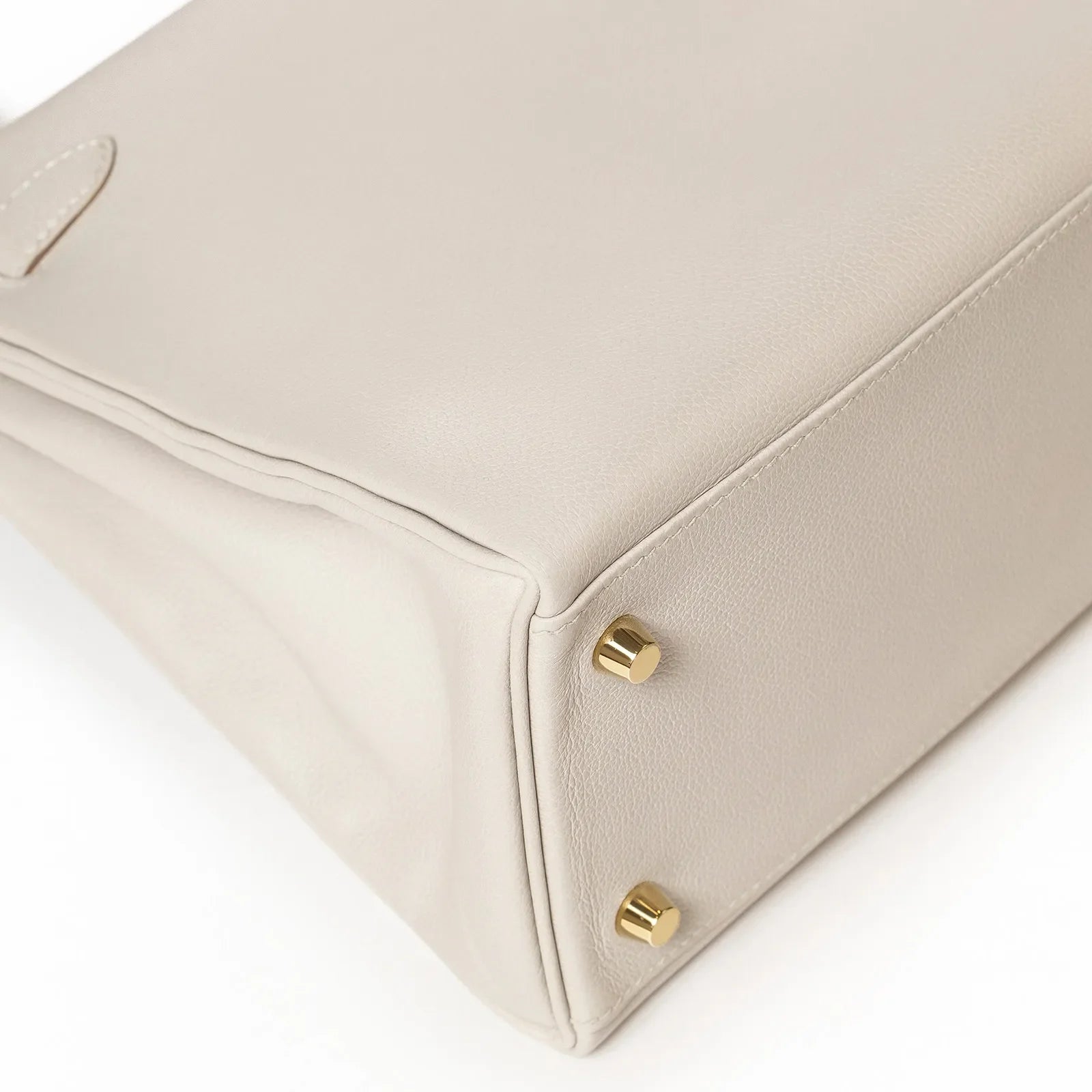 Hermès Kelly 28 Gris Perle Evercolor Gold Hardware