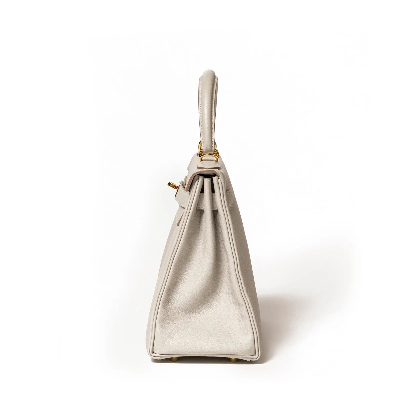 Hermès Kelly 28 Gris Perle Evercolor Gold Hardware