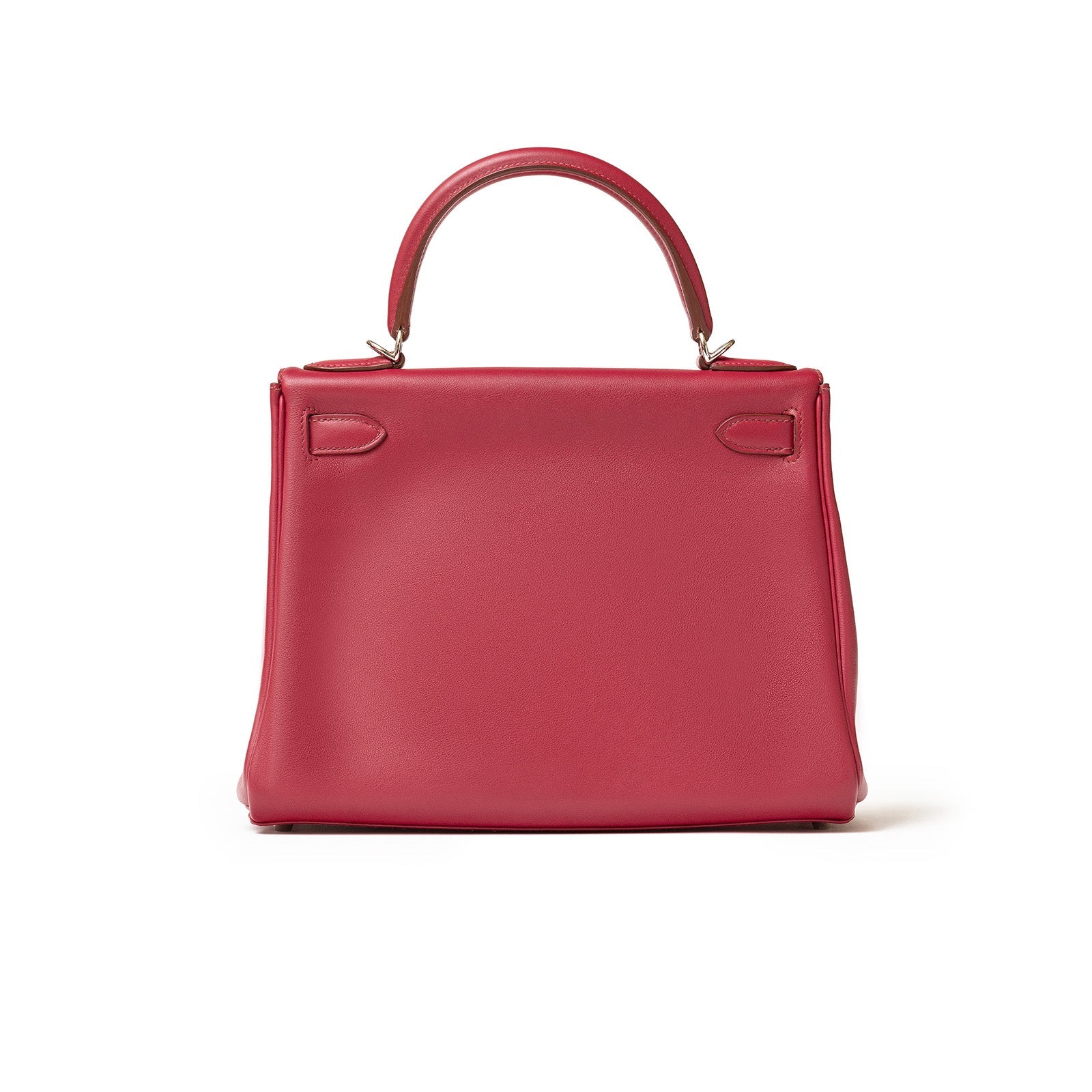 Hermès Kelly 28 Retourne Rubis Swift Palladium Hardware