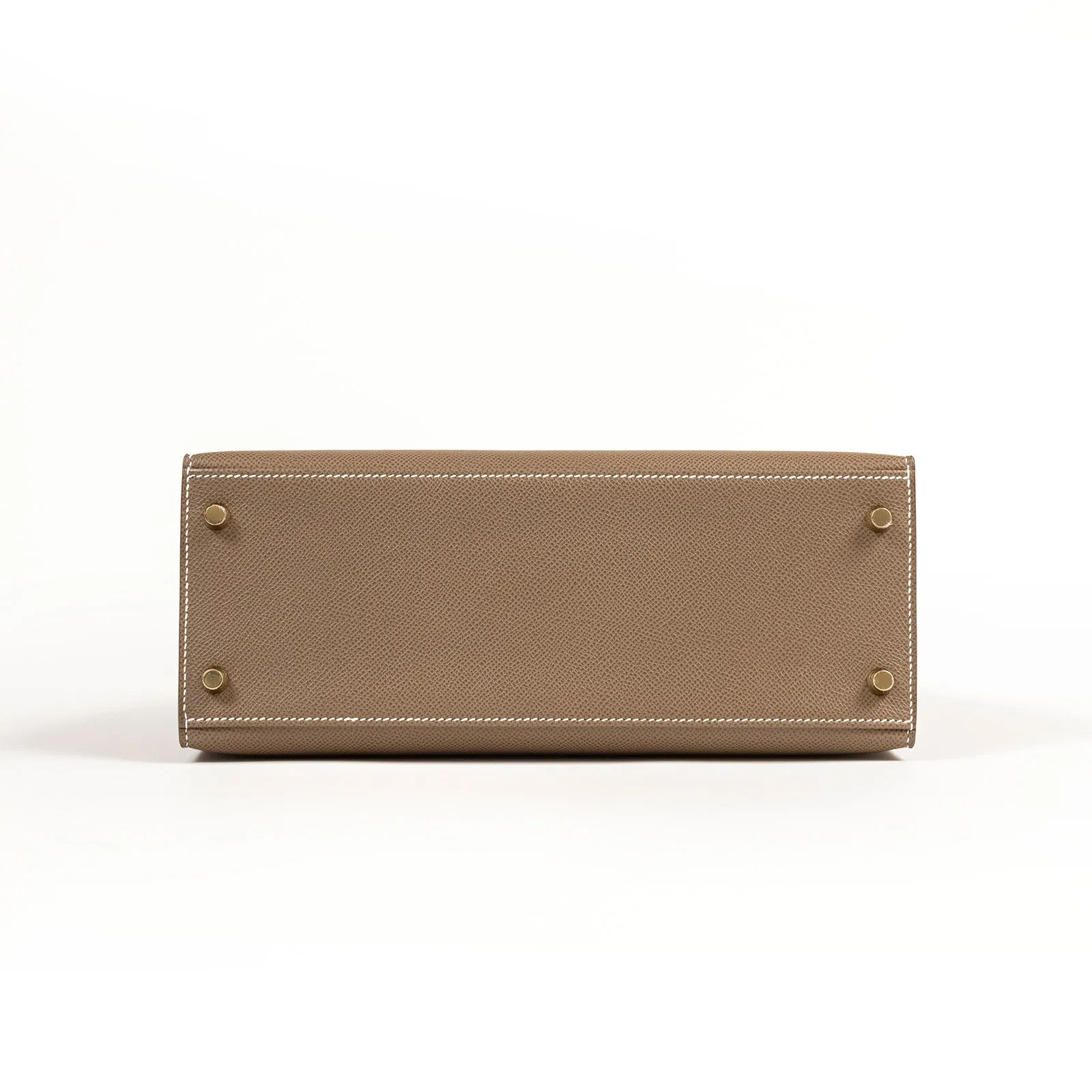 Hermès Kelly 28 Sellier Etoupe Epsom Gold Hardware