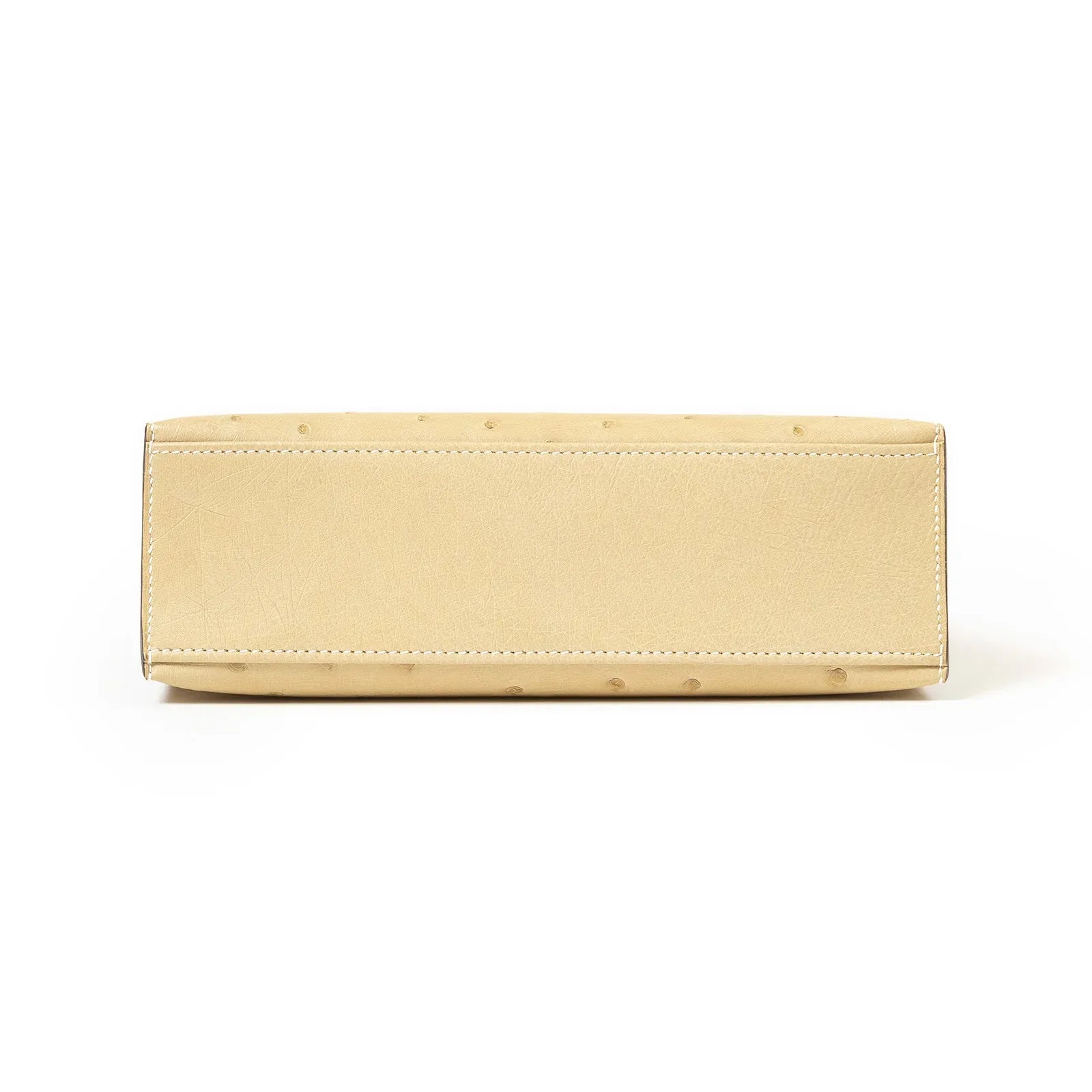 Hermès Kelly Pochette Trench Ostrich Gold Hardware