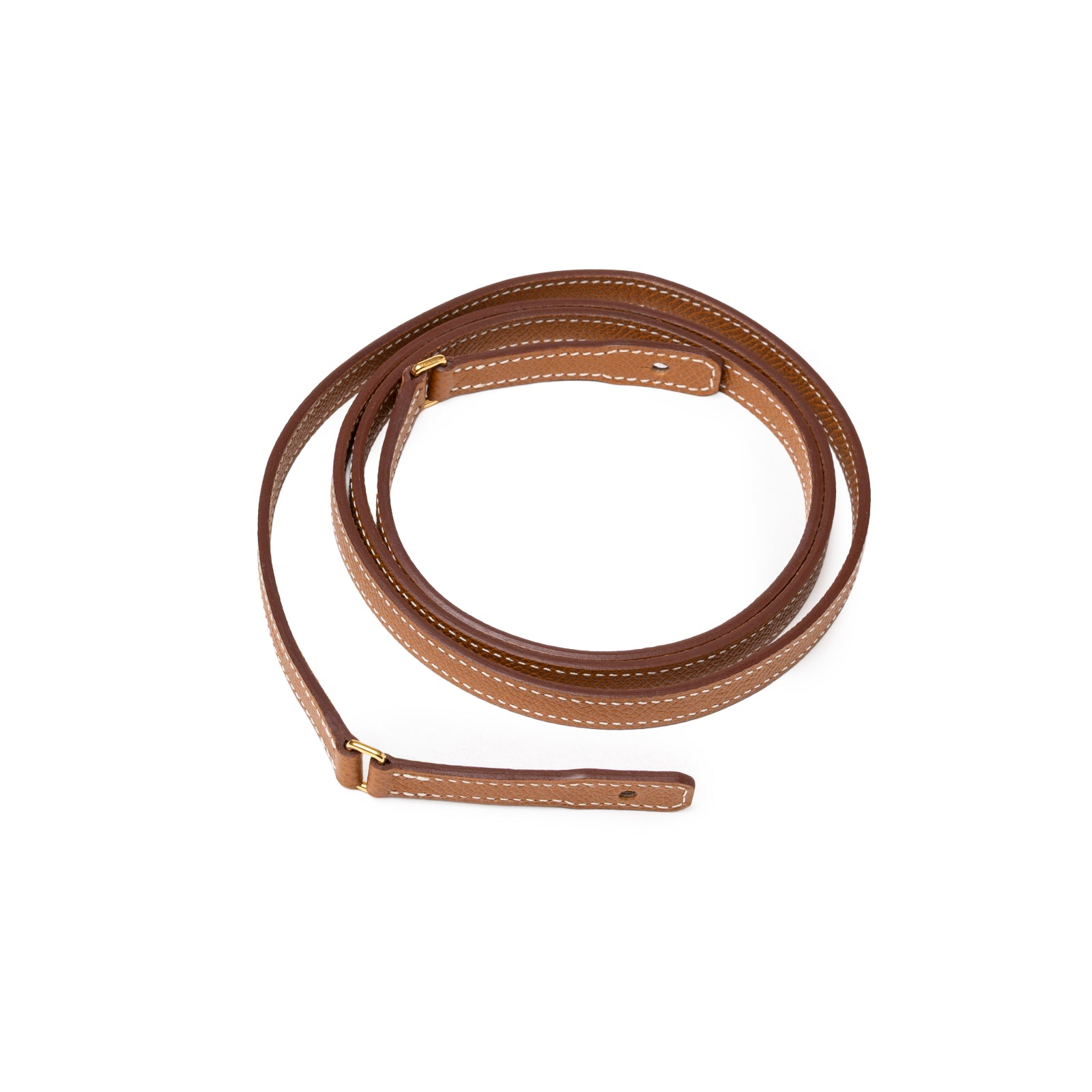 Shoulder strap for Hermès Kelly Wallet To Go Gold Epsom Gold Hardware