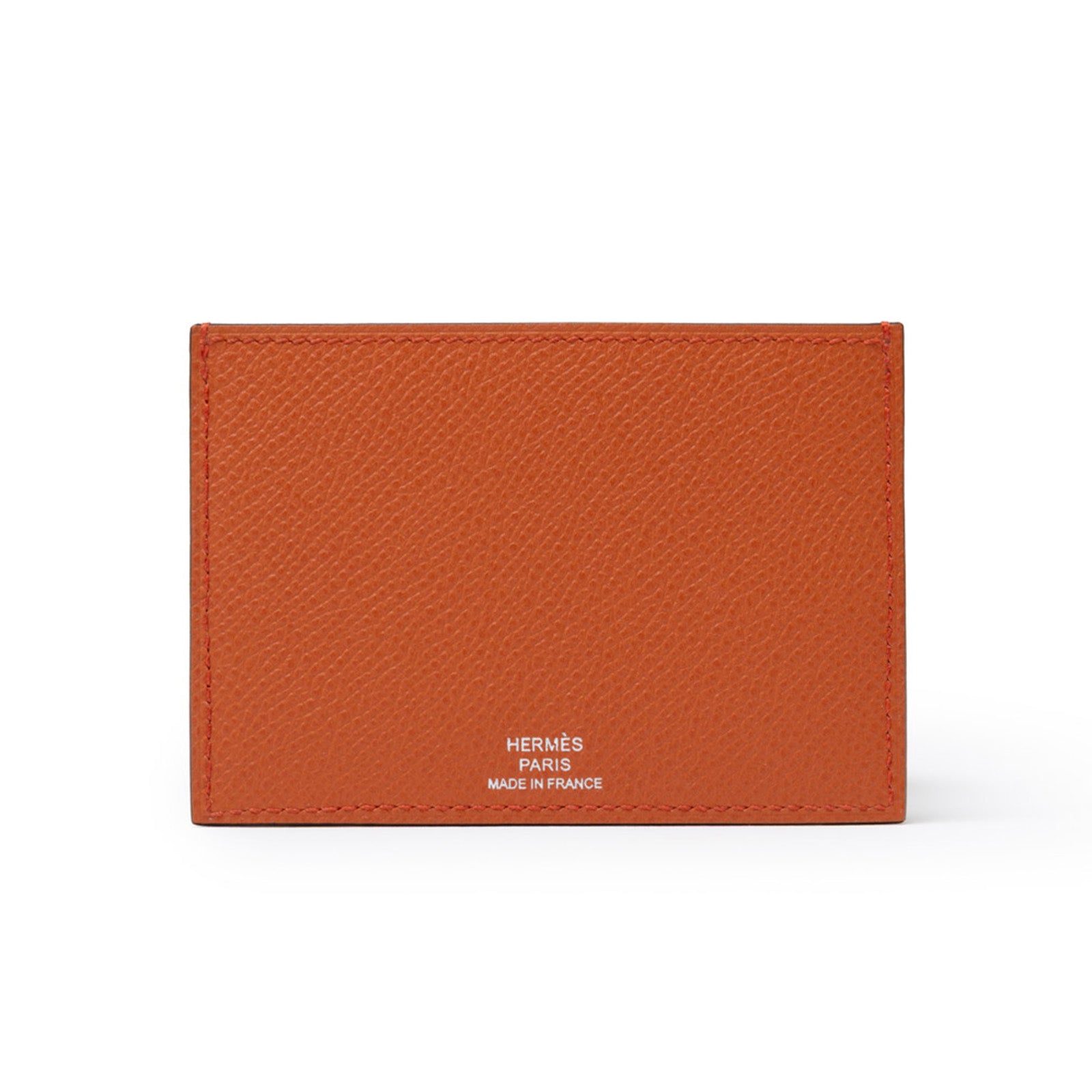 Hermès Les Petis Chevaux Card Holder Terre Bautte/Lime/Bleu/Brume Nata Epsom/Chevre Mysore - Back