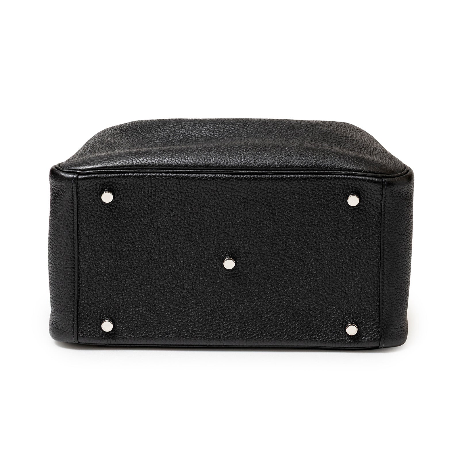 Hermès Lindy 30 Black Clemence Palladium Hardware