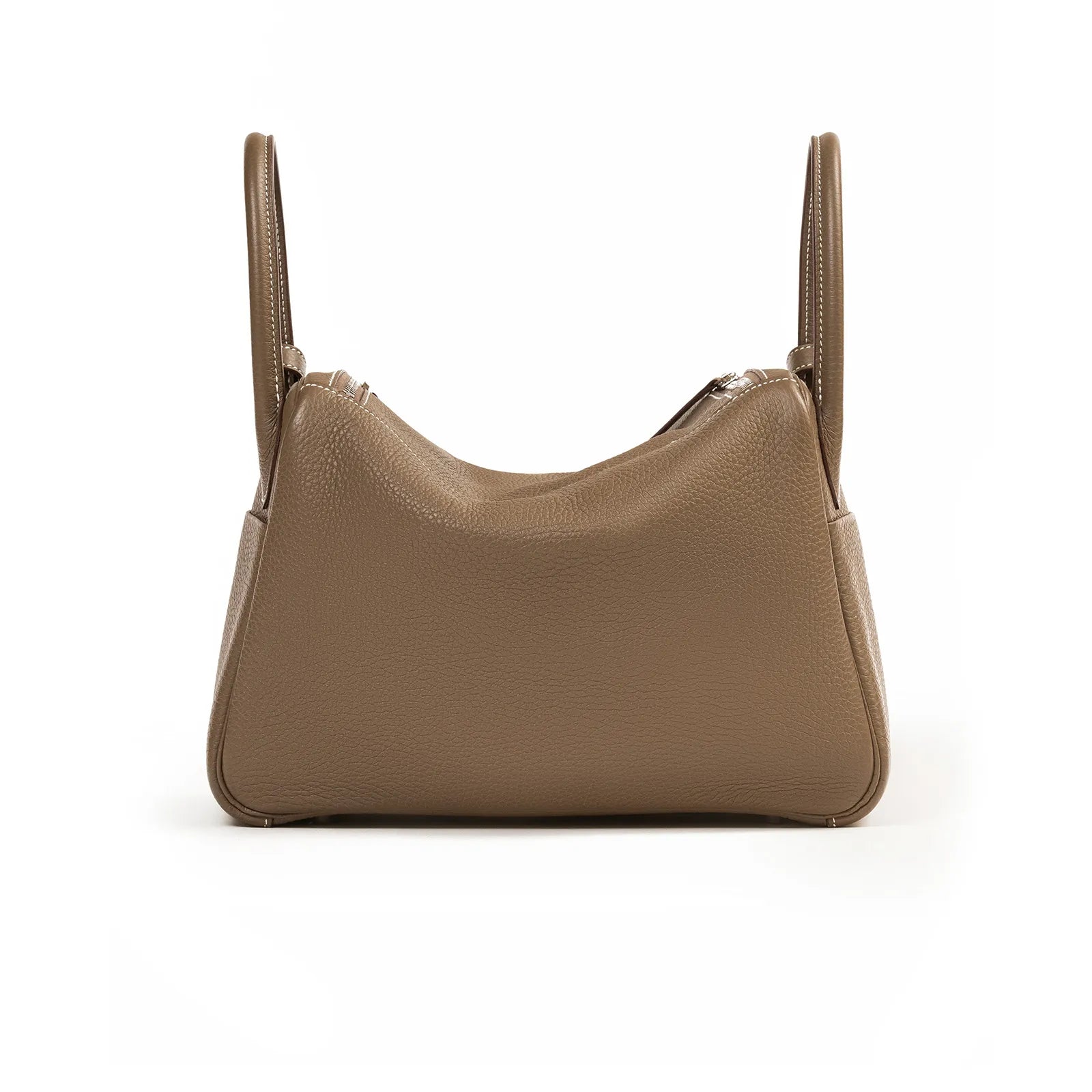 Hermès Lindy 30 Etoupe Clemence Palladium Hardware