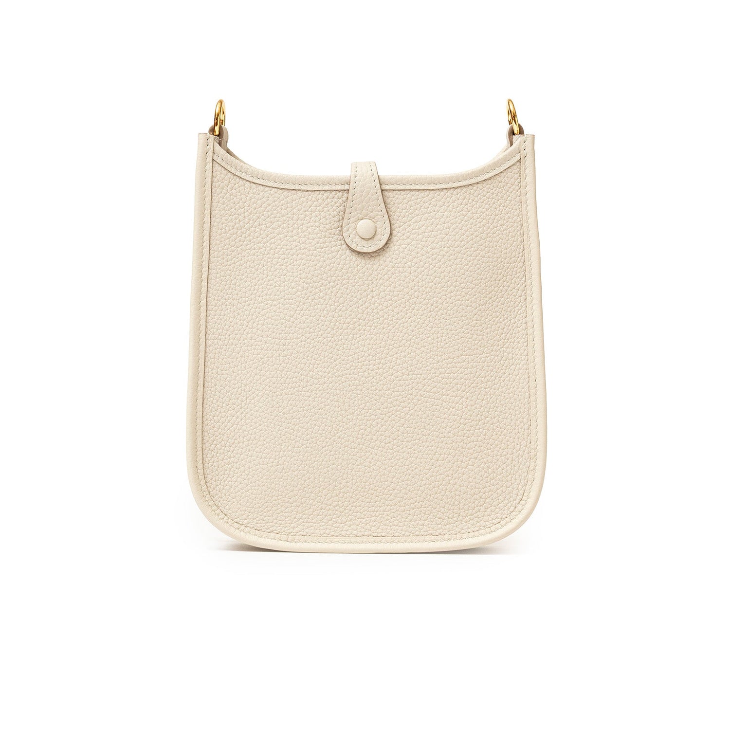 Hermès Mini Evelyne Beton Clemence Gold Hardware