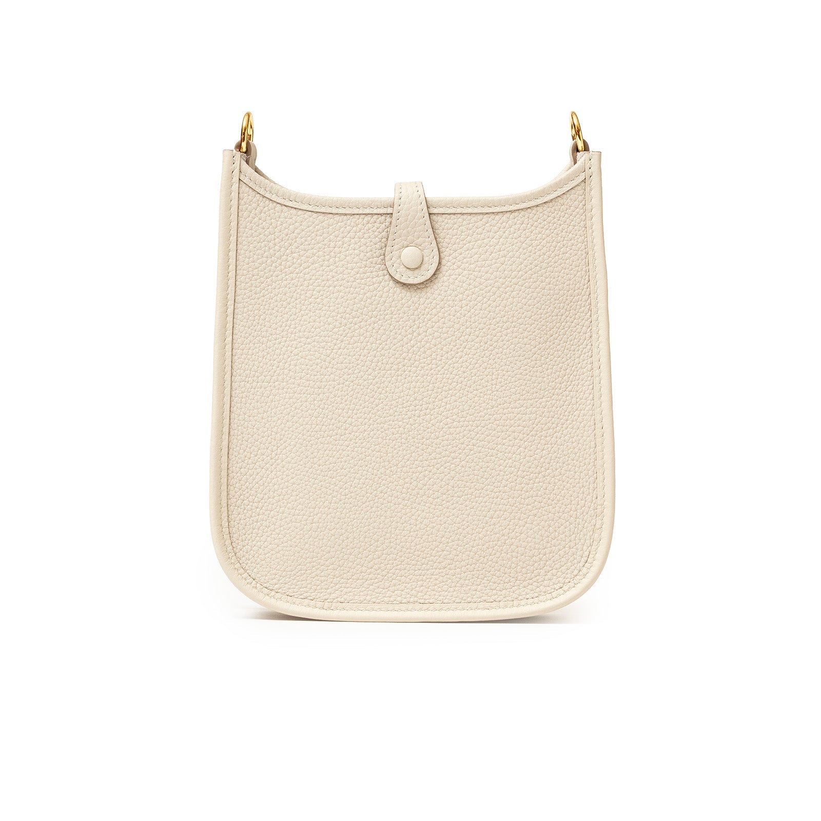 Hermès Mini Evelyne Beton Clemence Gold Hardware