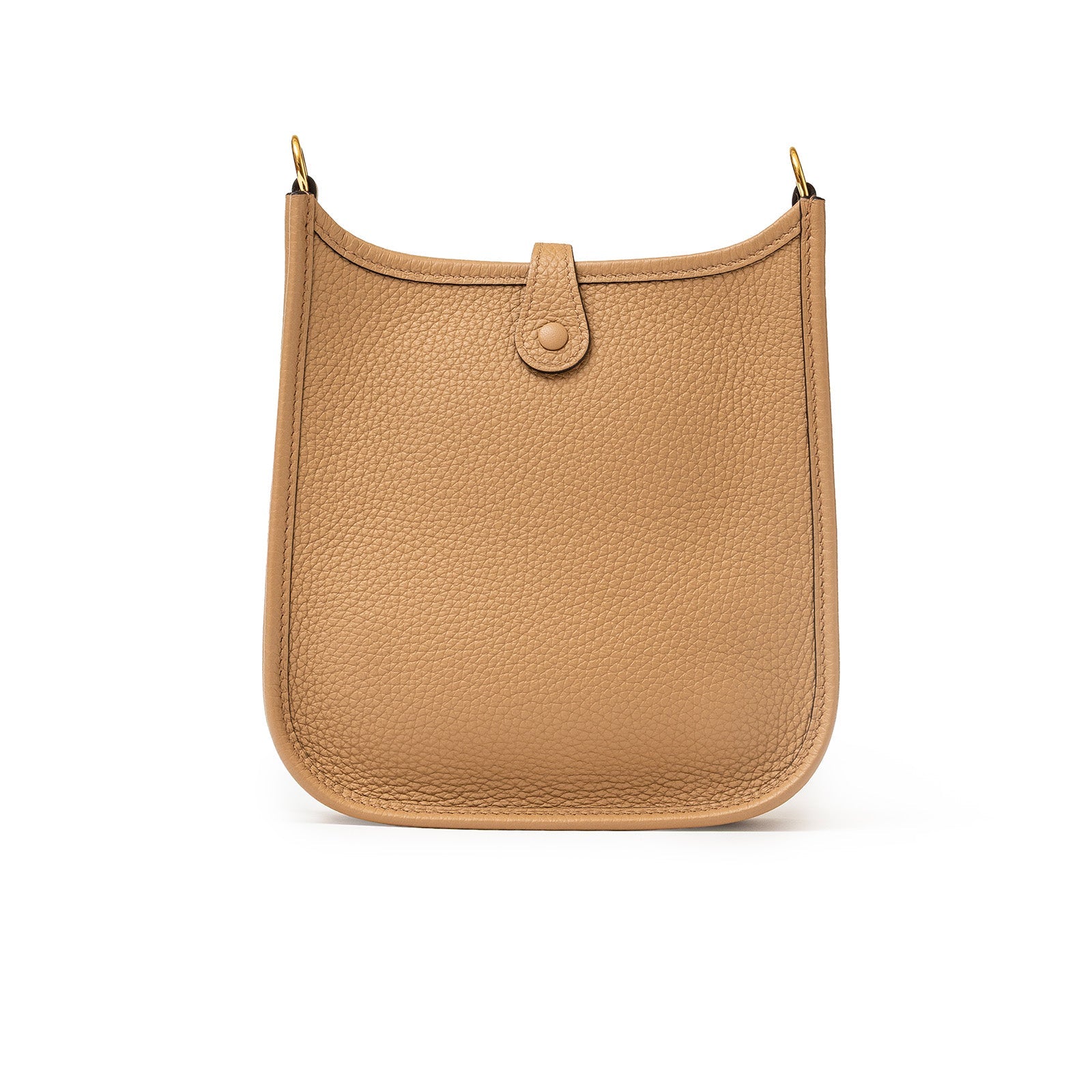 Hermès Mini Evelyne Chai Clemence Gold Hardware