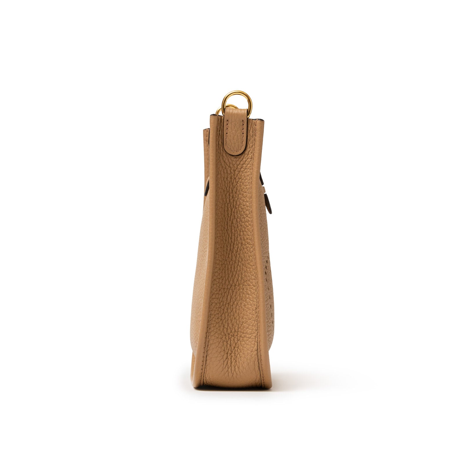 Hermès Mini Evelyne Chai Clemence Gold Hardware