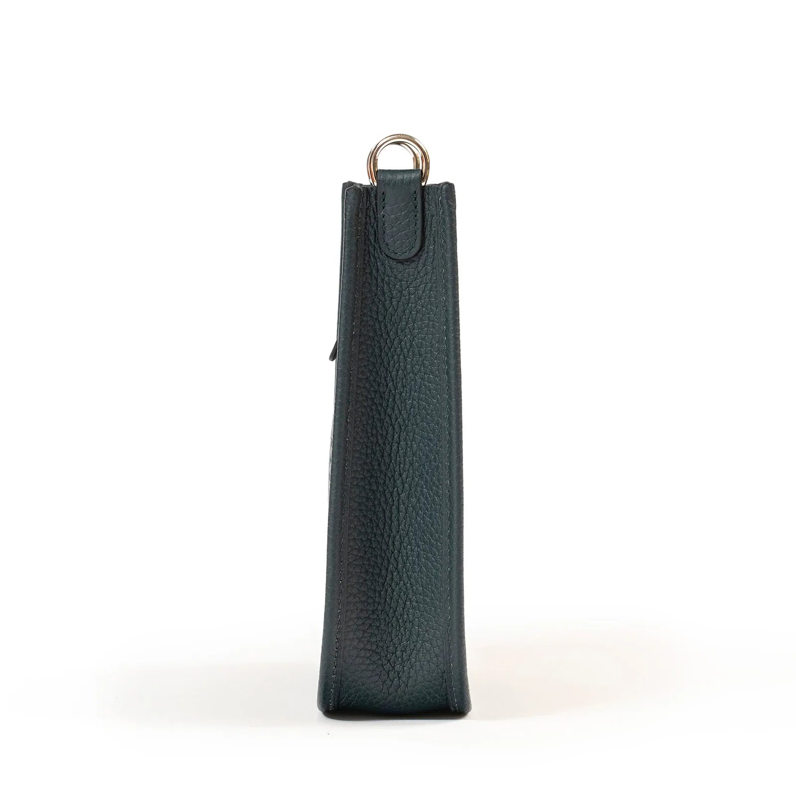 Hermès Mini Evelyne Vert Cypress/Noir/Blanc Clemence Palladium Hardware