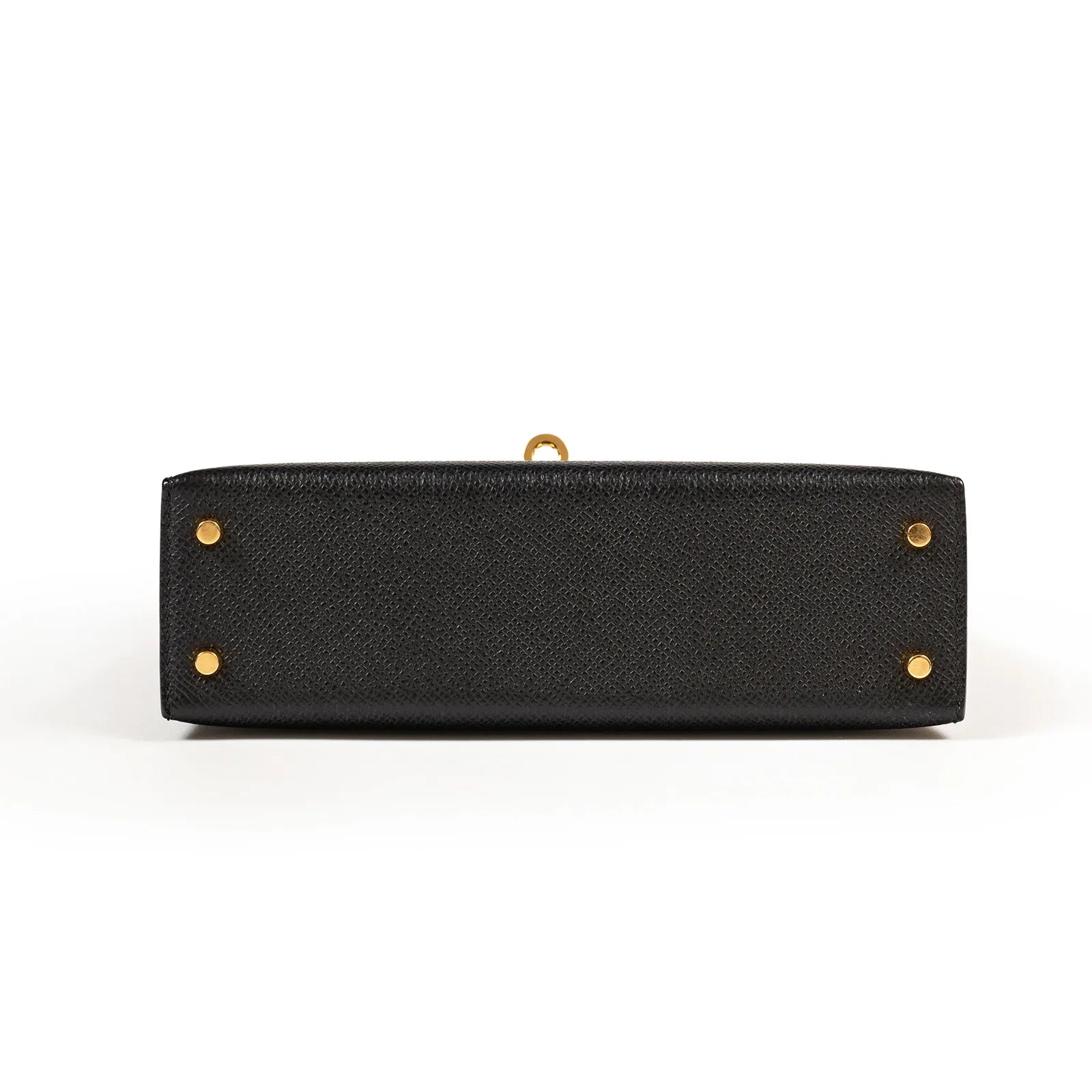 Hermès Mini Kelly II Sellier 20 Black Epsom Gold Hardware