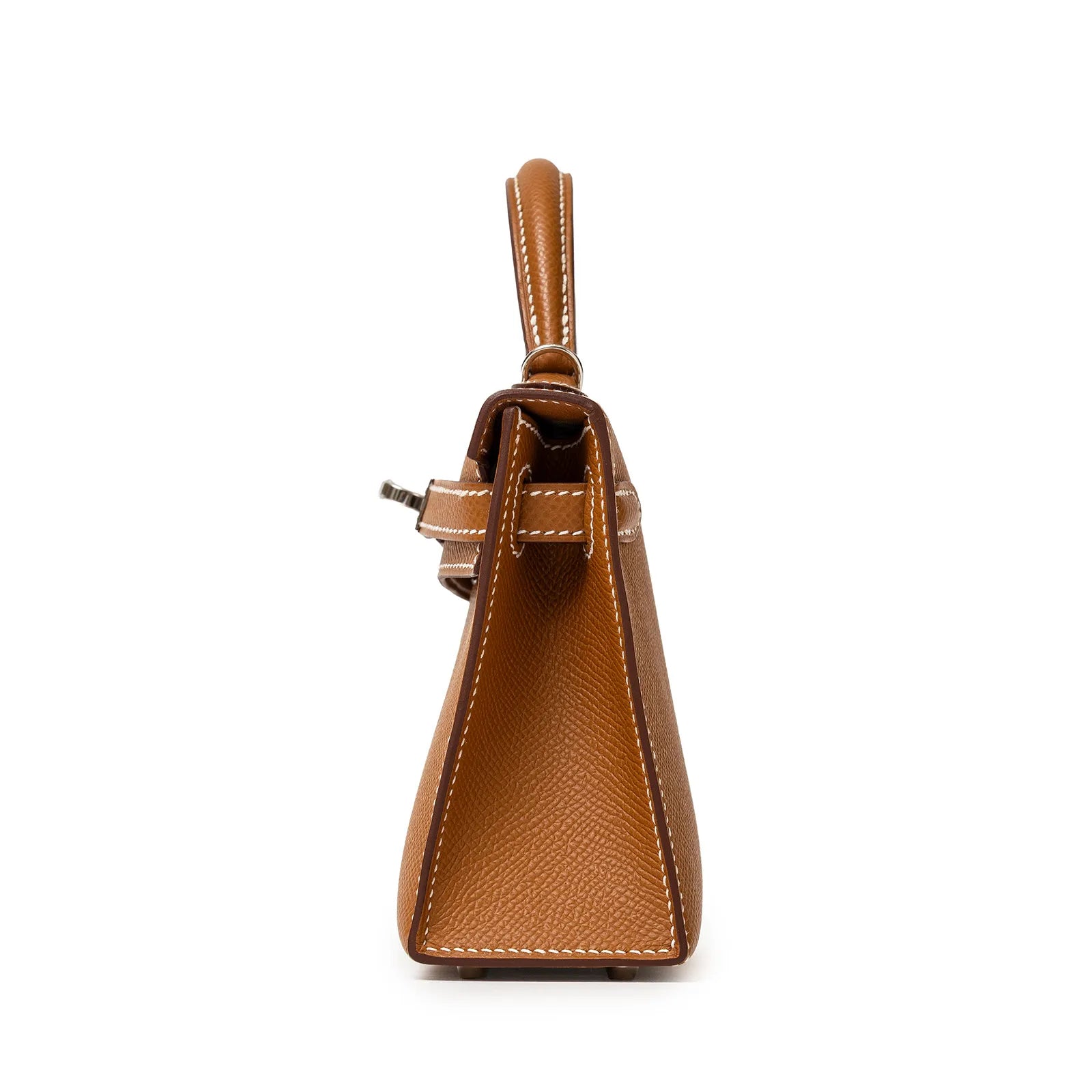 Hermès Mini Kelly II Sellier 20 Gold Epsom Palladium Hardware