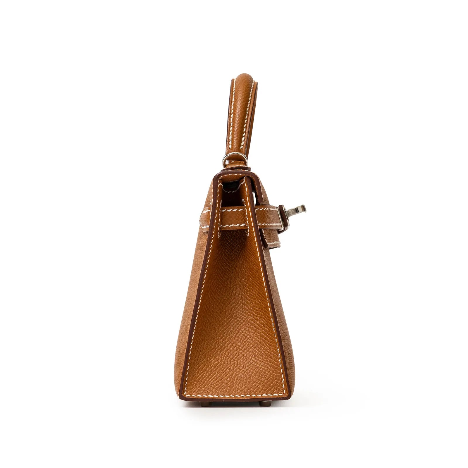 Hermès Mini Kelly II Sellier 20 Gold Epsom Palladium Hardware