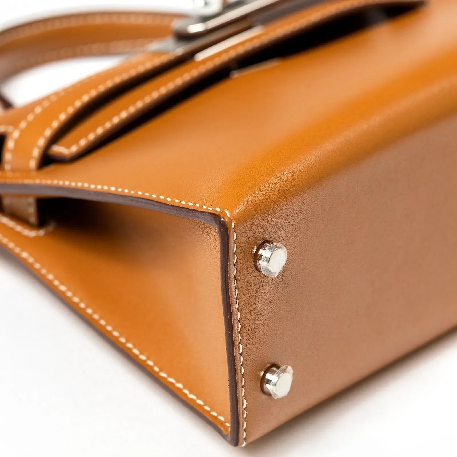 Hermès Mini Kelly II Sellier 20 Naturel Sable Butler Palladium Hardware