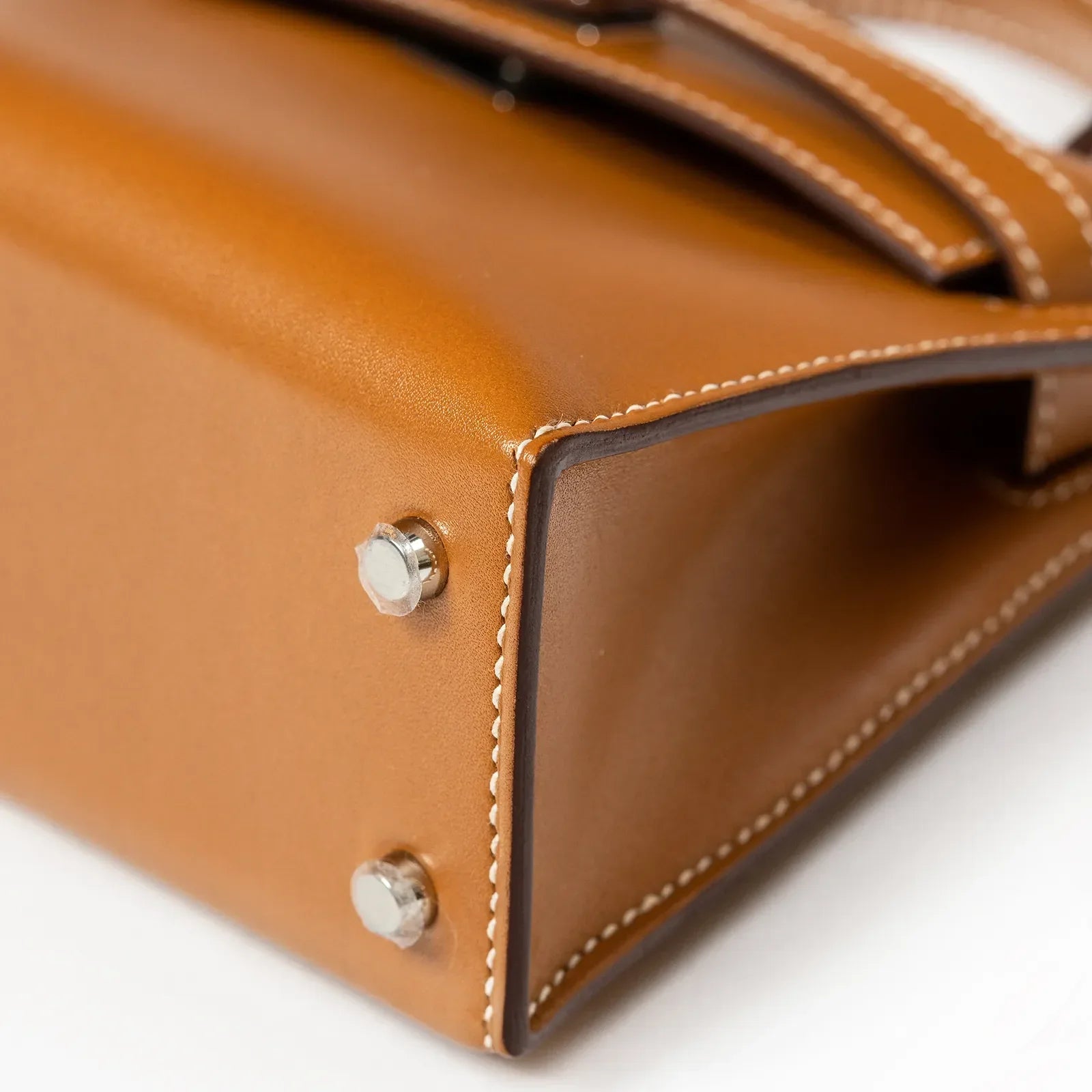 Hermès Mini Kelly II Sellier 20 Naturel Sable Butler Palladium Hardware