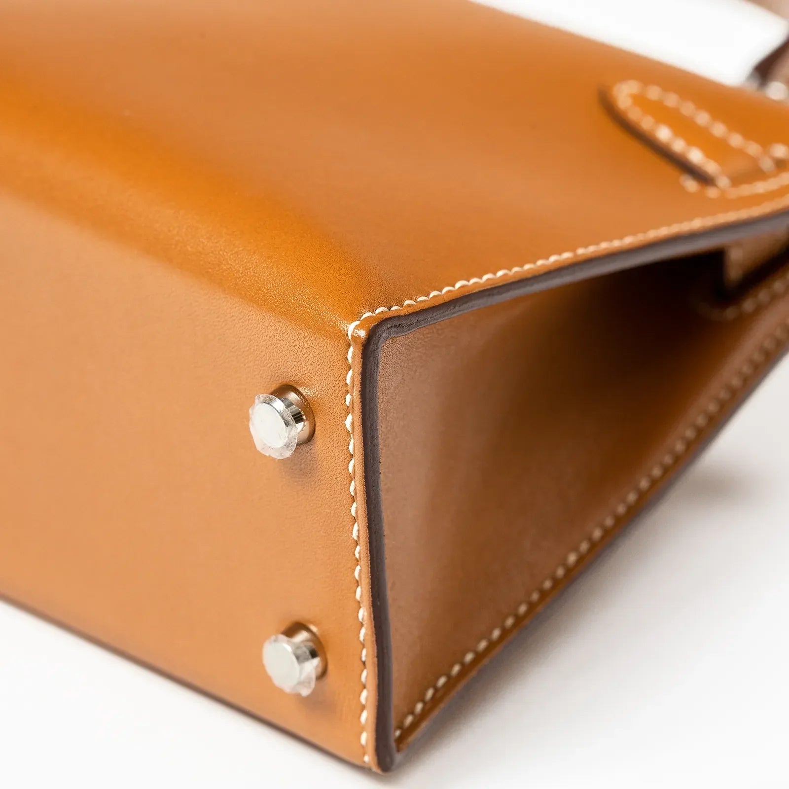 Hermès Mini Kelly II Sellier 20 Naturel Sable Butler Palladium Hardware