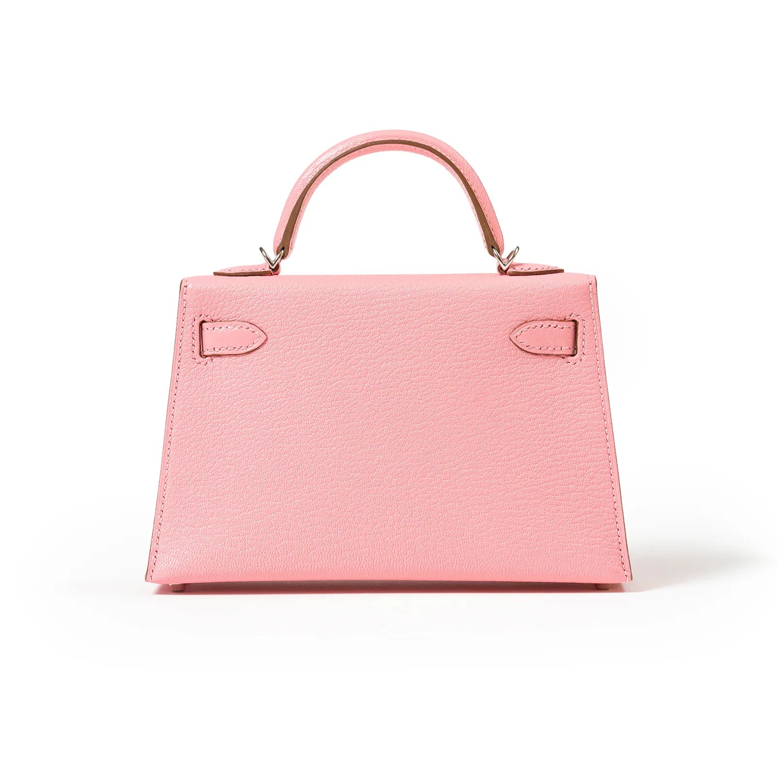 Hermès Mini Kelly II Sellier 20 Rose Confetti Chevre Mysore Palladium Hardware