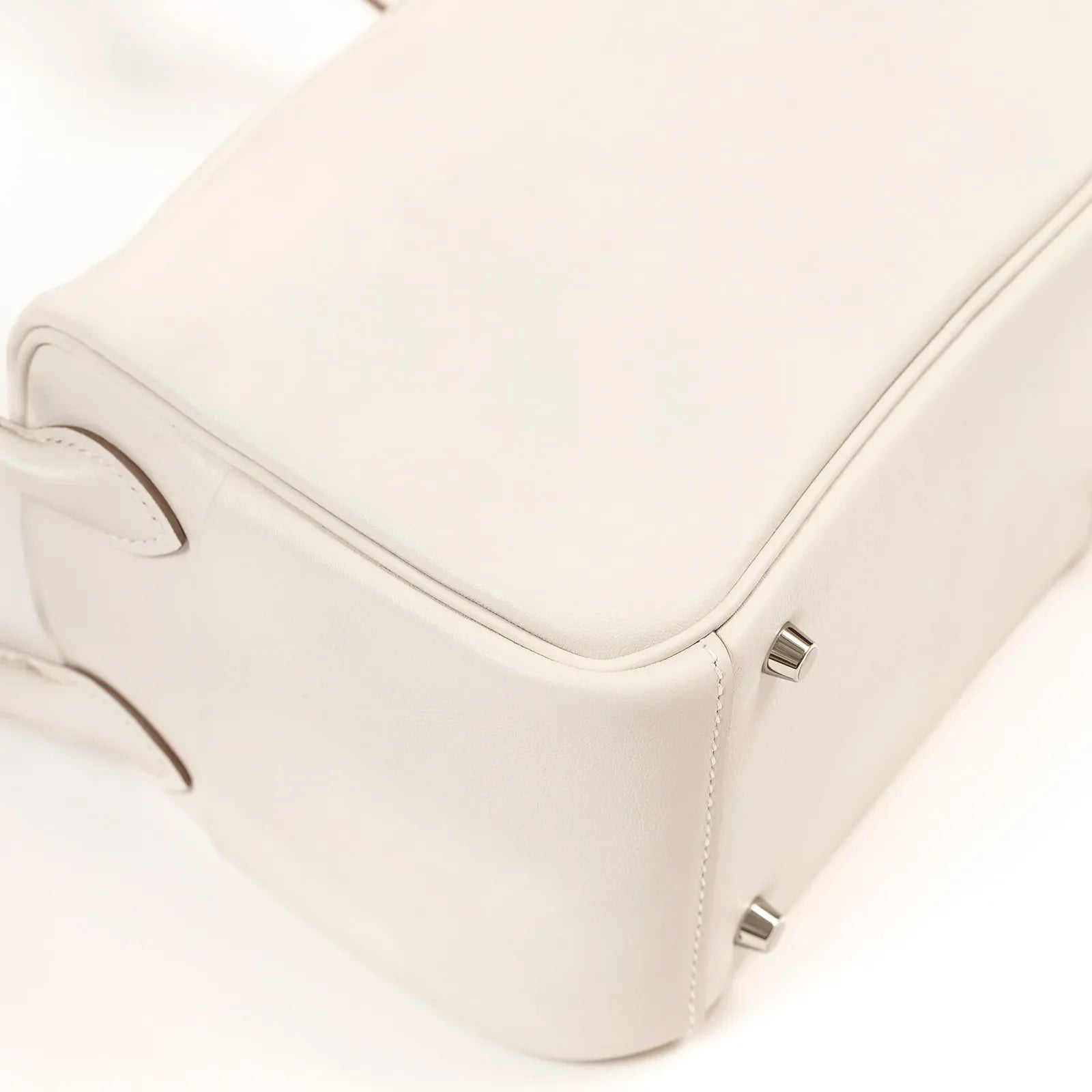 Hermès Mini Lindy I Gris Pale/Gris Meyer Swift Palladium Hardware