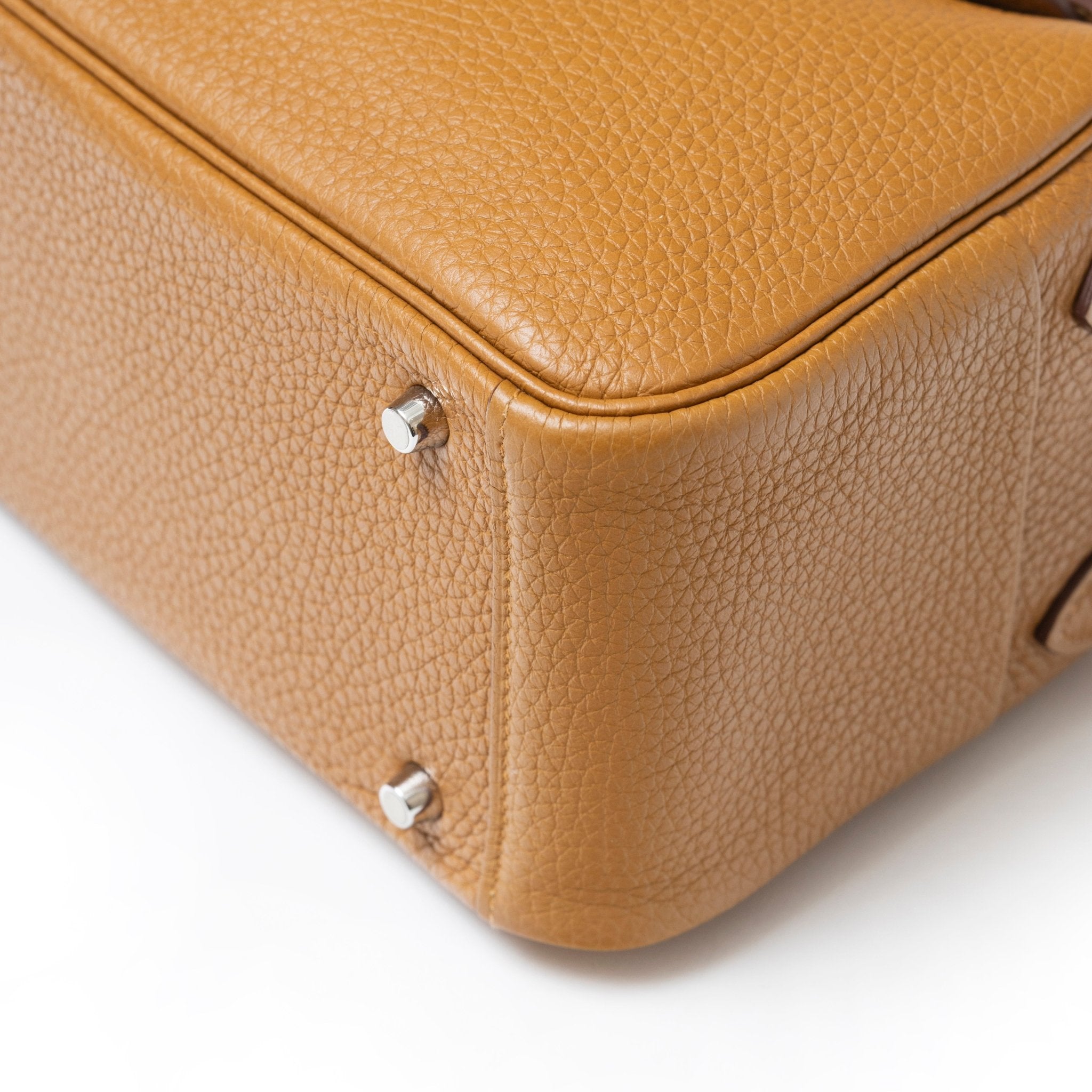 Hermès Mini Lindy I Sesame Clemence Palladium Hardware