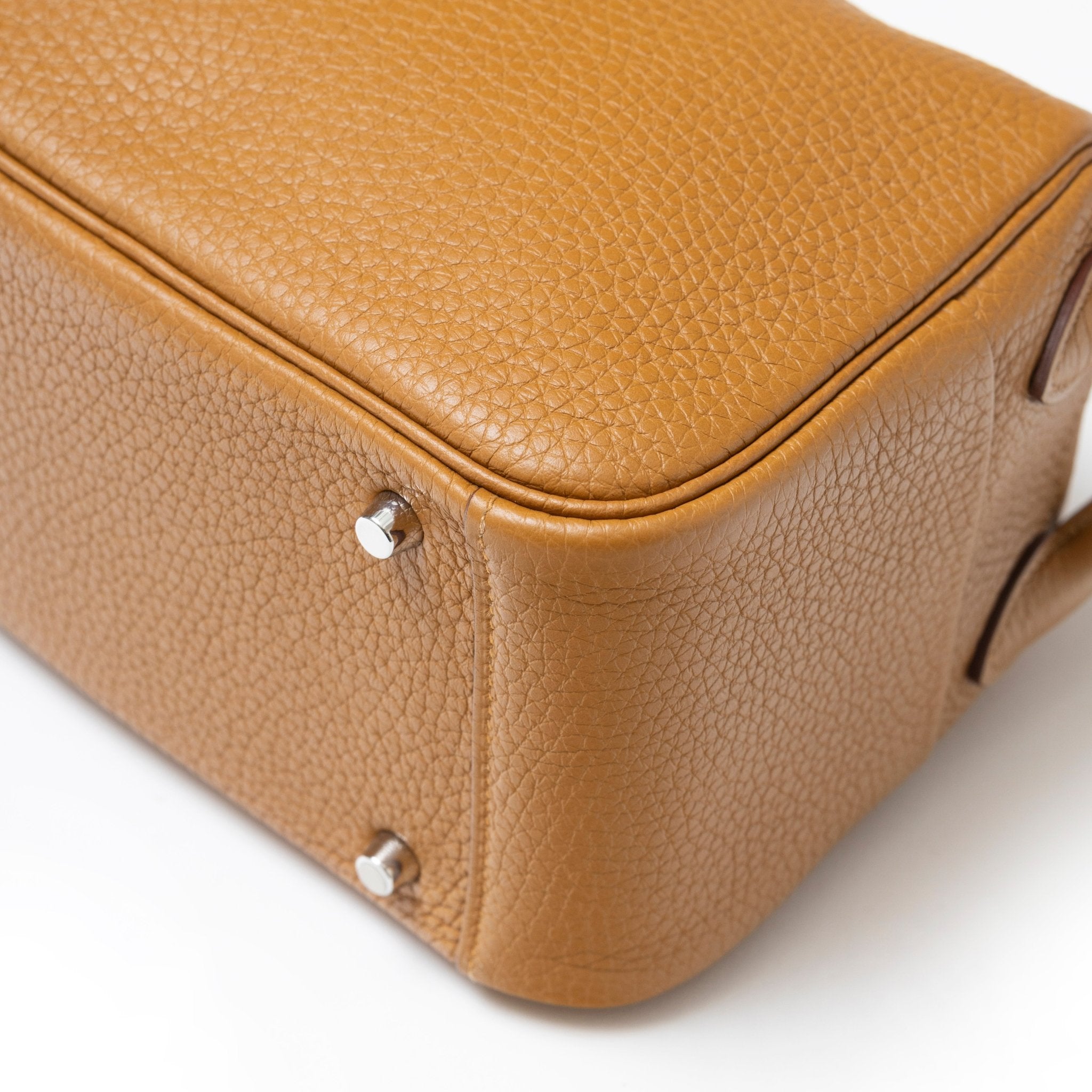 Hermès Mini Lindy I Sesame Clemence Palladium Hardware